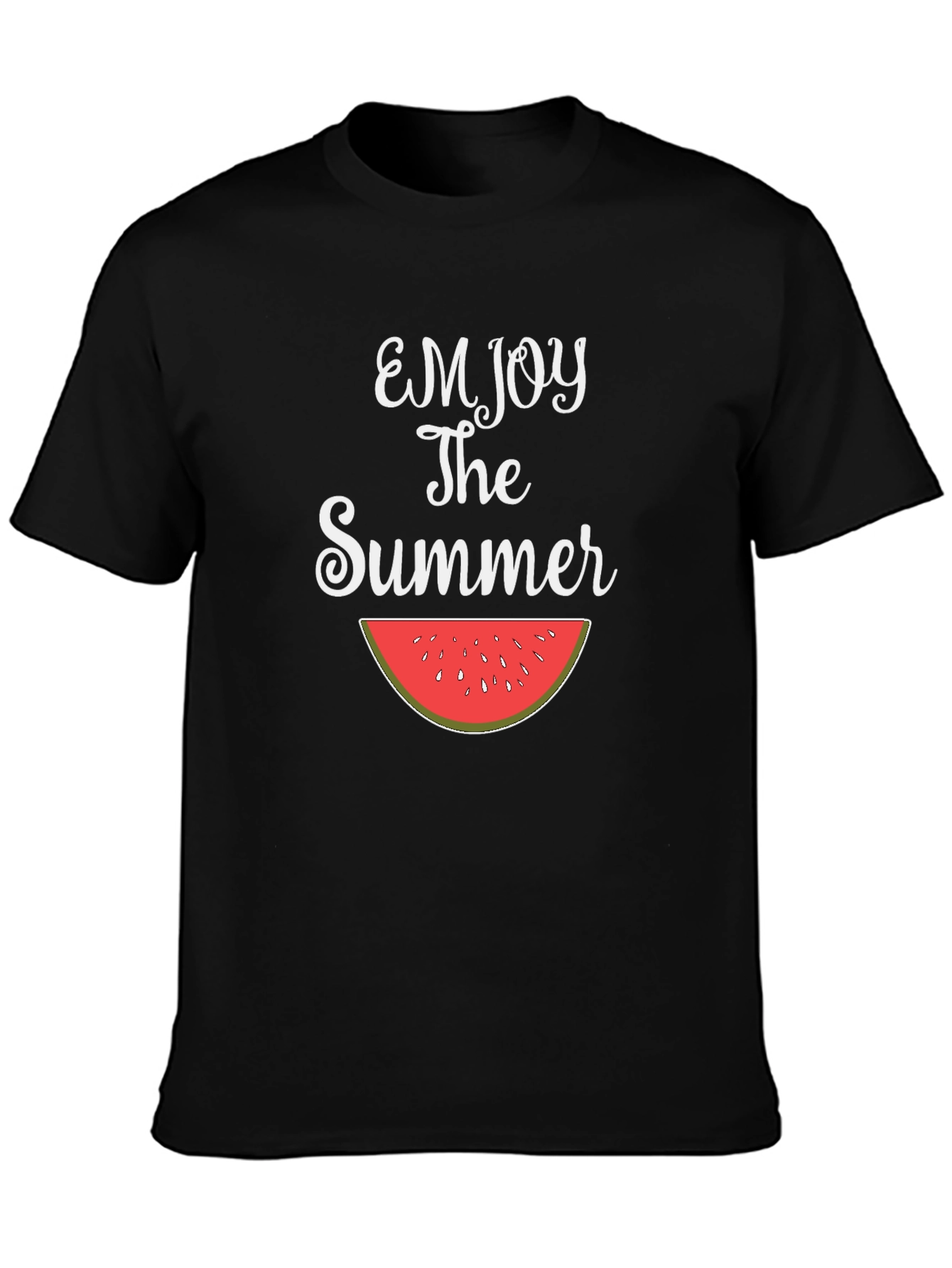 Enjoy The Summer Watermelon Graphic Tee