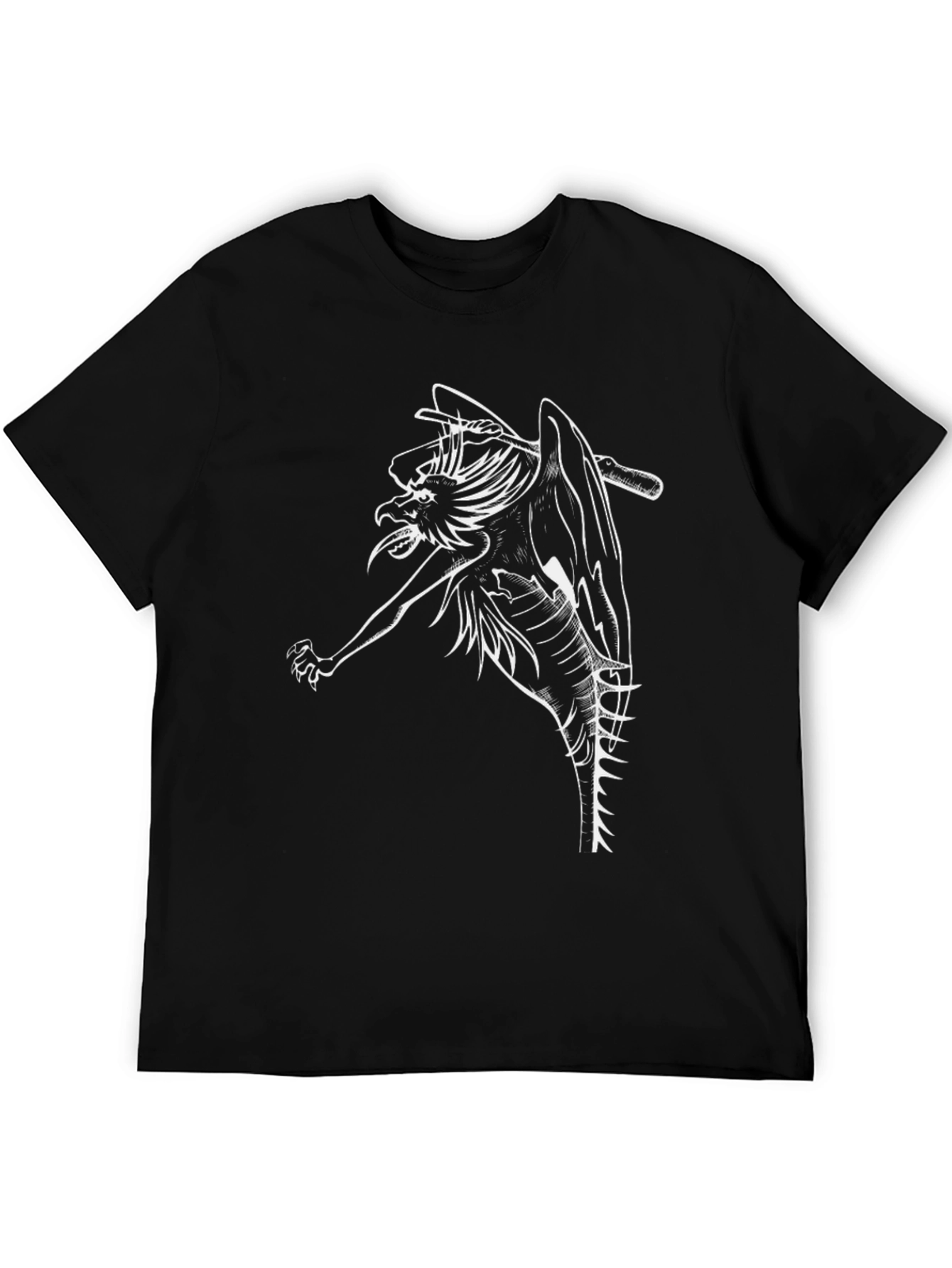 Gargoyle Graphic Tee - Mens Black T-Shirt