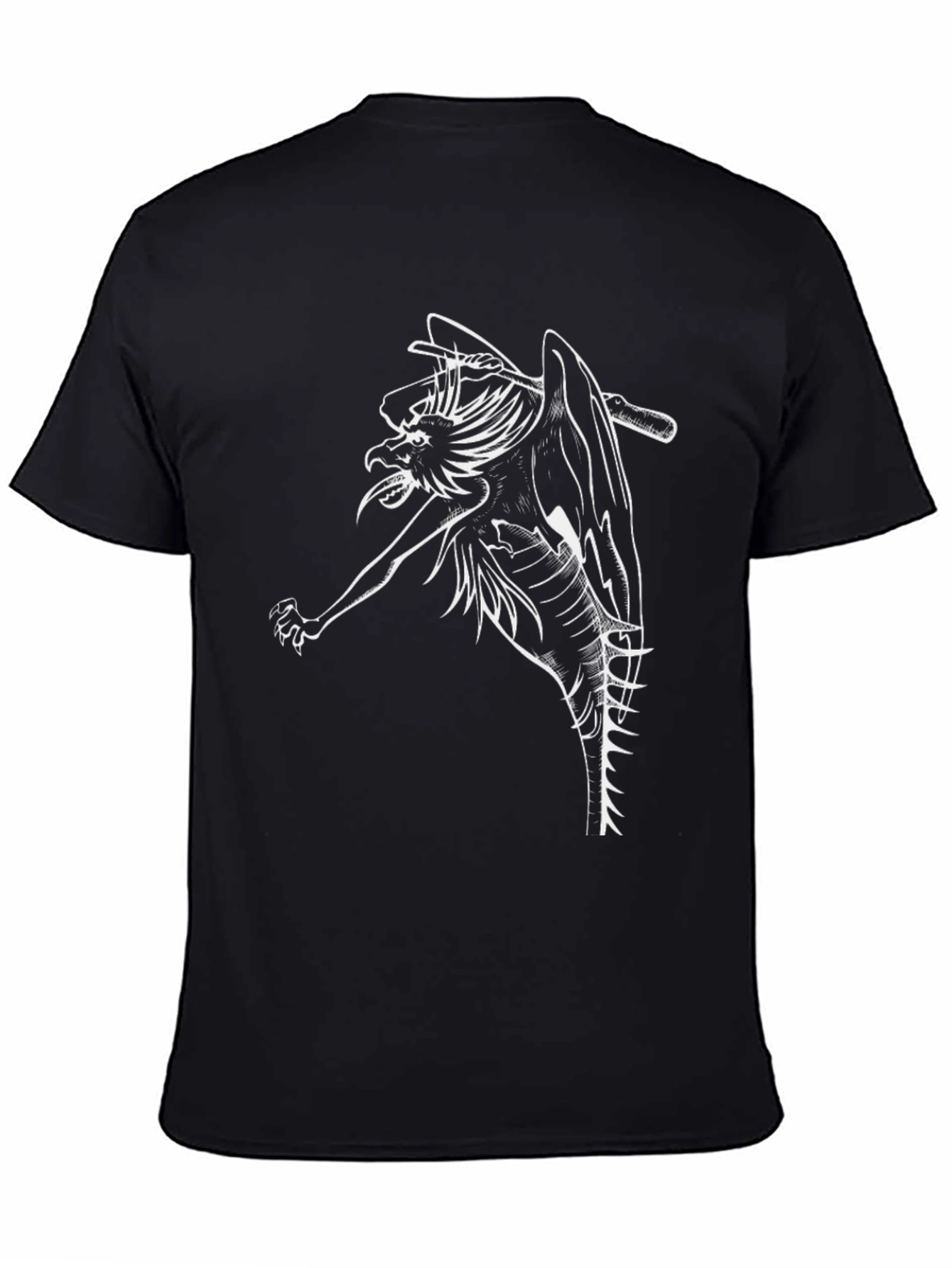 Gargoyle Graphic Tee - Mens Black T-Shirt