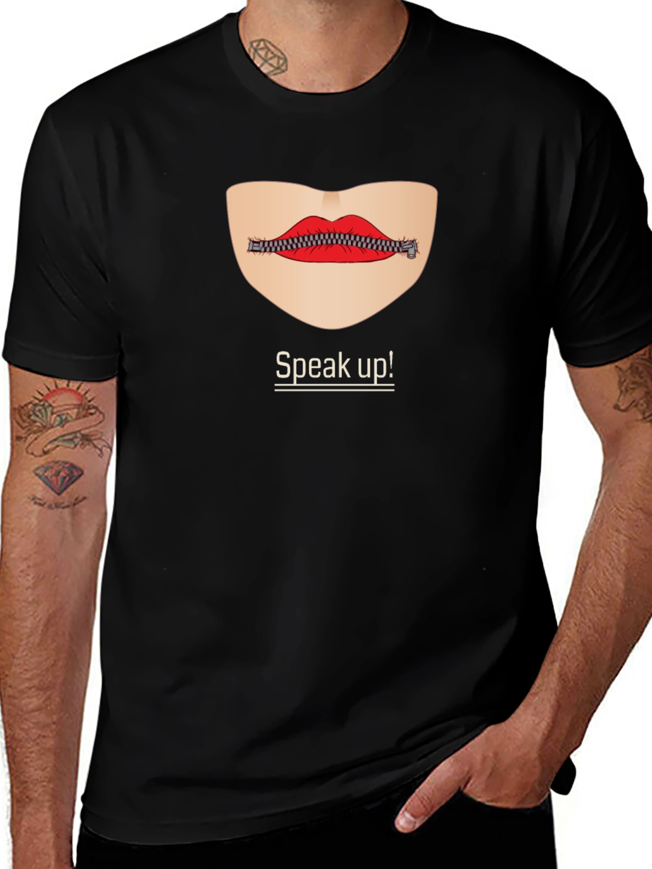 Speak Up! Graphic Tee - Express Yourself in Style