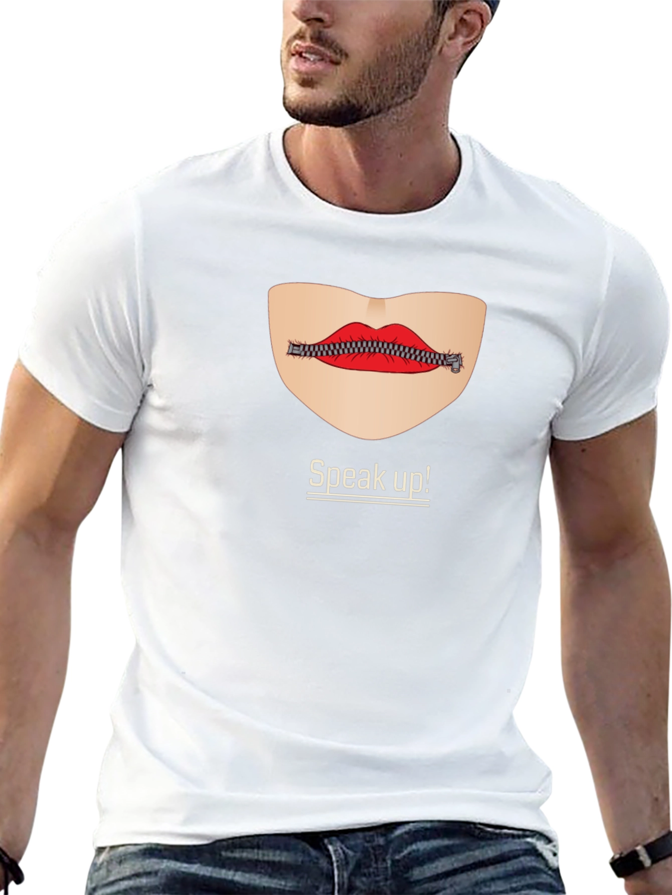 Speak Up! Graphic Tee - Express Yourself in Style