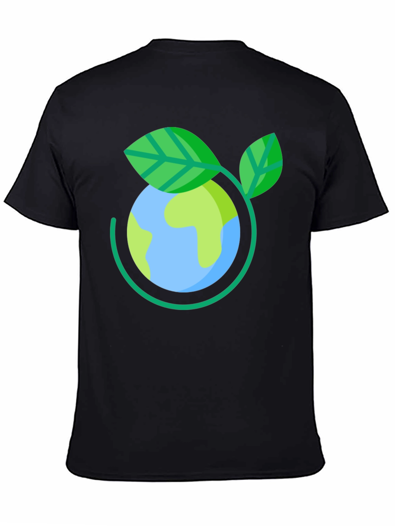 Eco-Friendly Earth Day T-Shirt - Black
