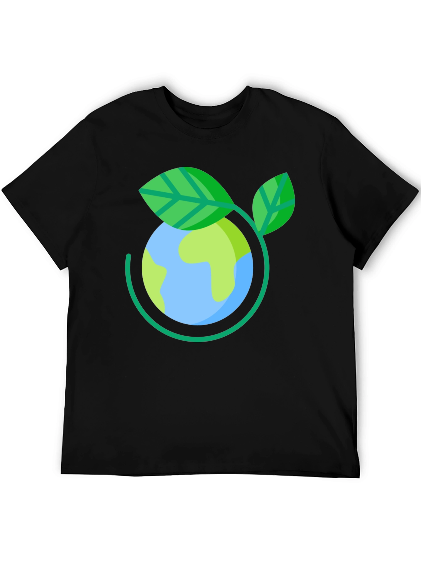 Eco-Friendly Earth Day T-Shirt - Black
