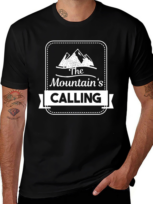 The Mountains Calling Graphic Tee