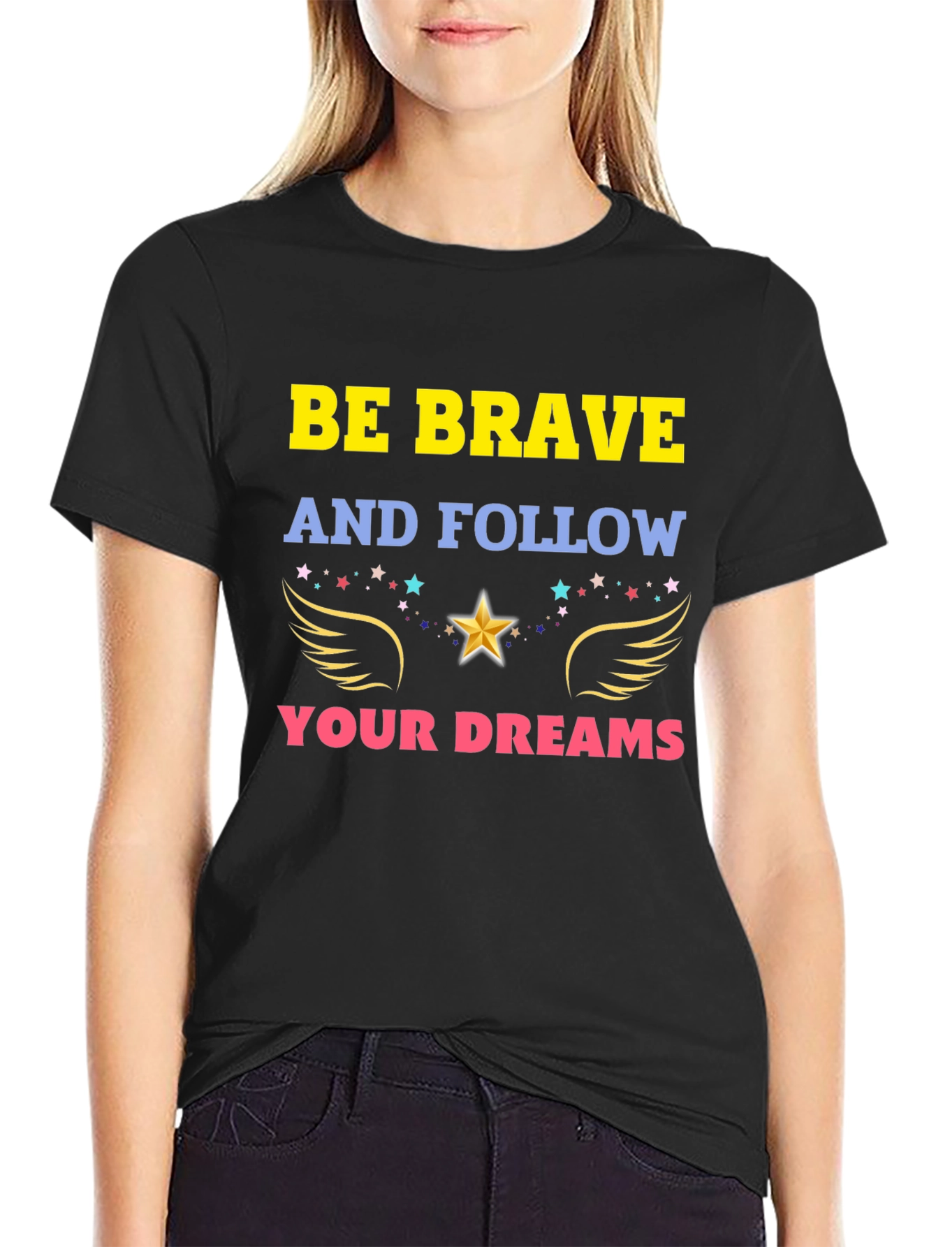 Be Brave T-Shirt: Inspirational Graphic Tee