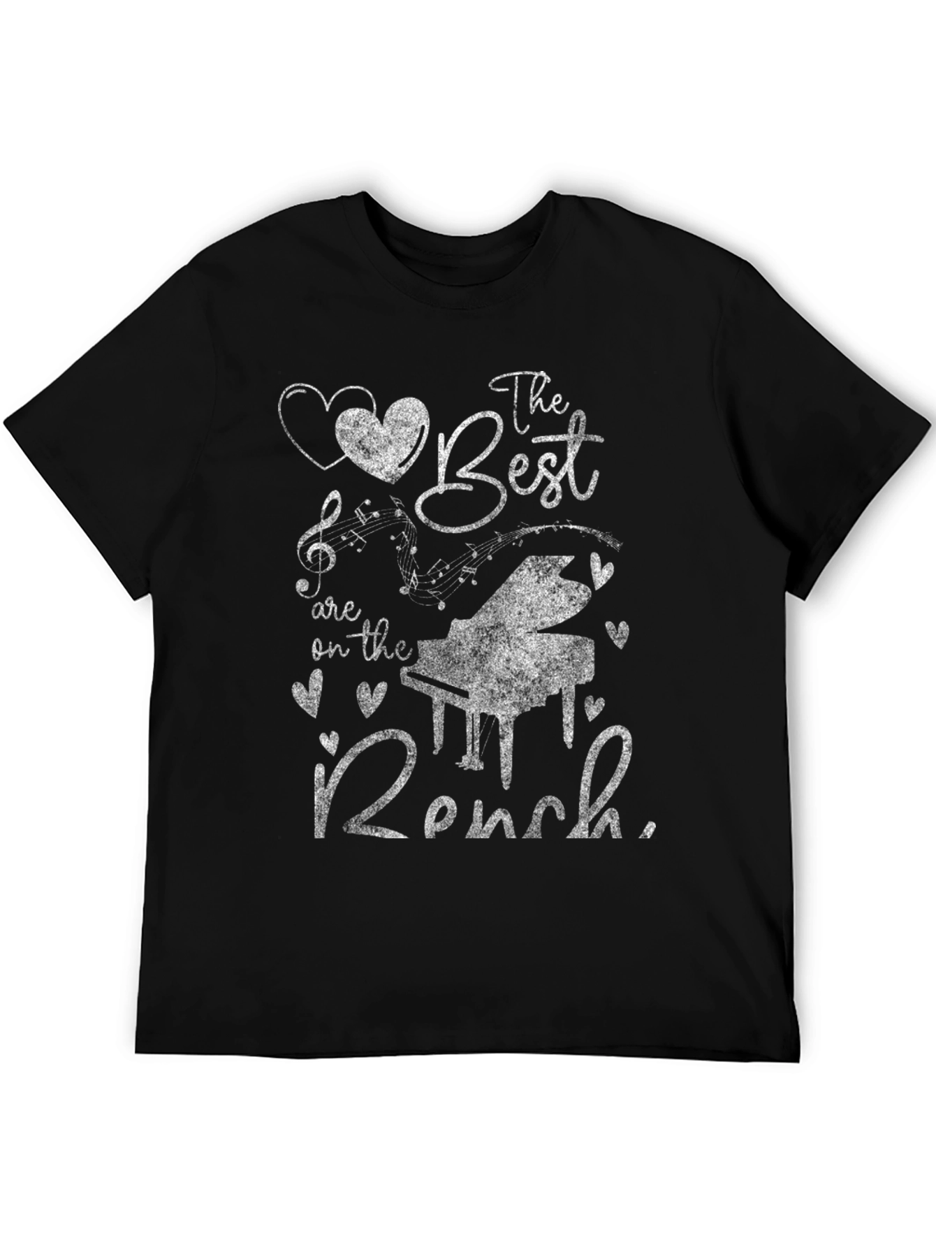 Piano Bench T-Shirt: The Best Are On The Bench