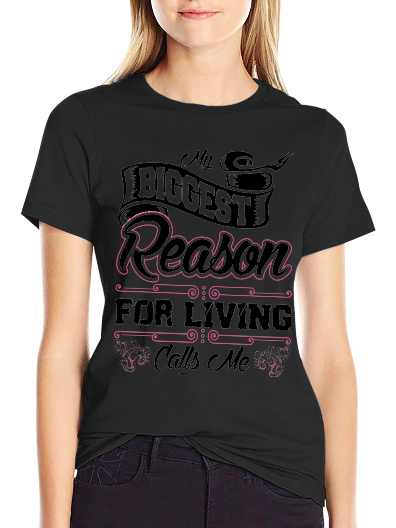 My Biggest Reason For Living Graphic T-Shirt