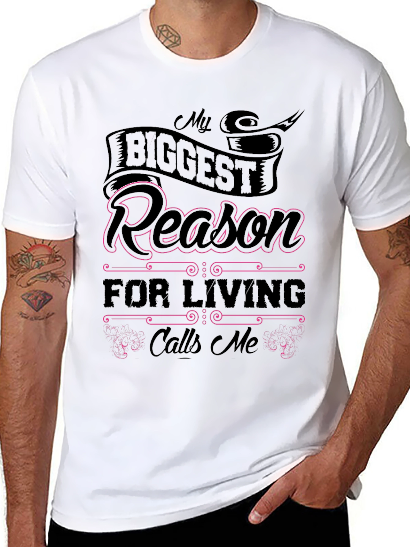 My Biggest Reason For Living Graphic T-Shirt