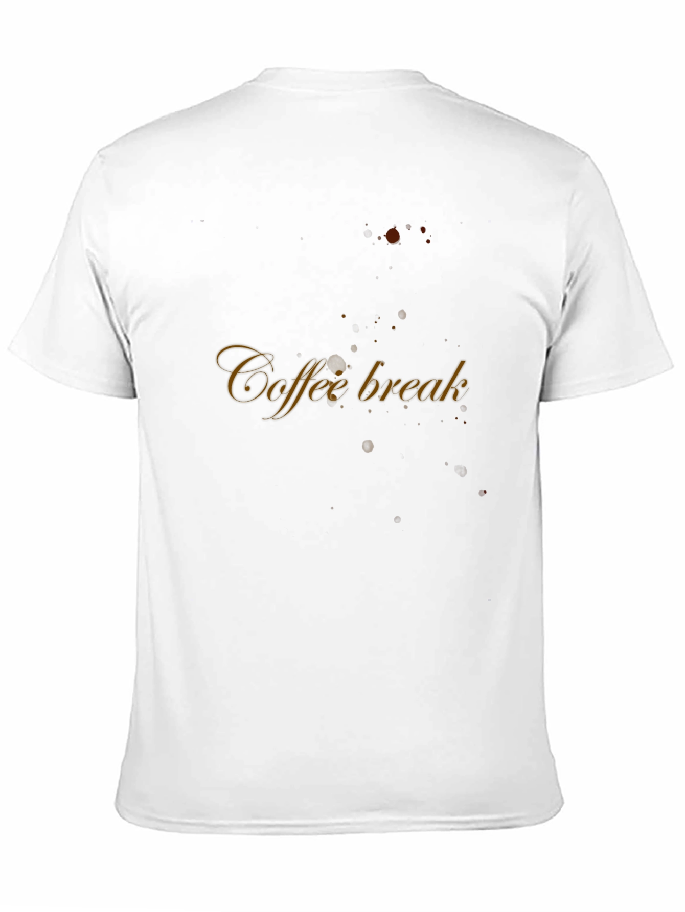 Coffee Break Black T-Shirt