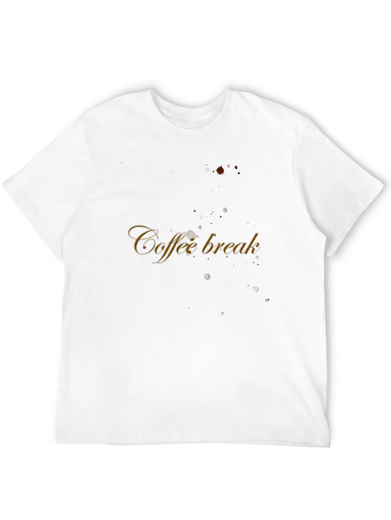 Coffee Break Black T-Shirt