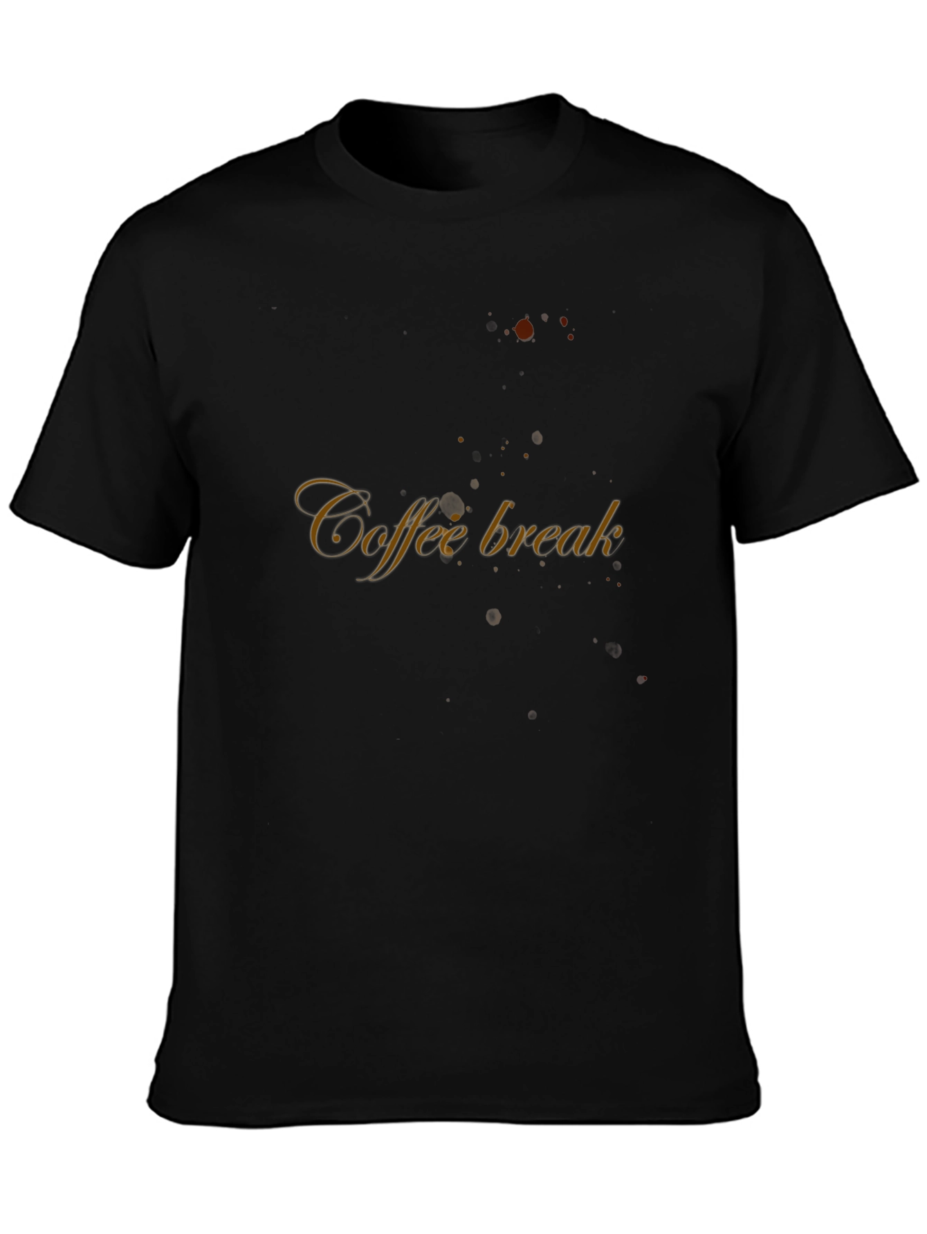 Coffee Break Black T-Shirt
