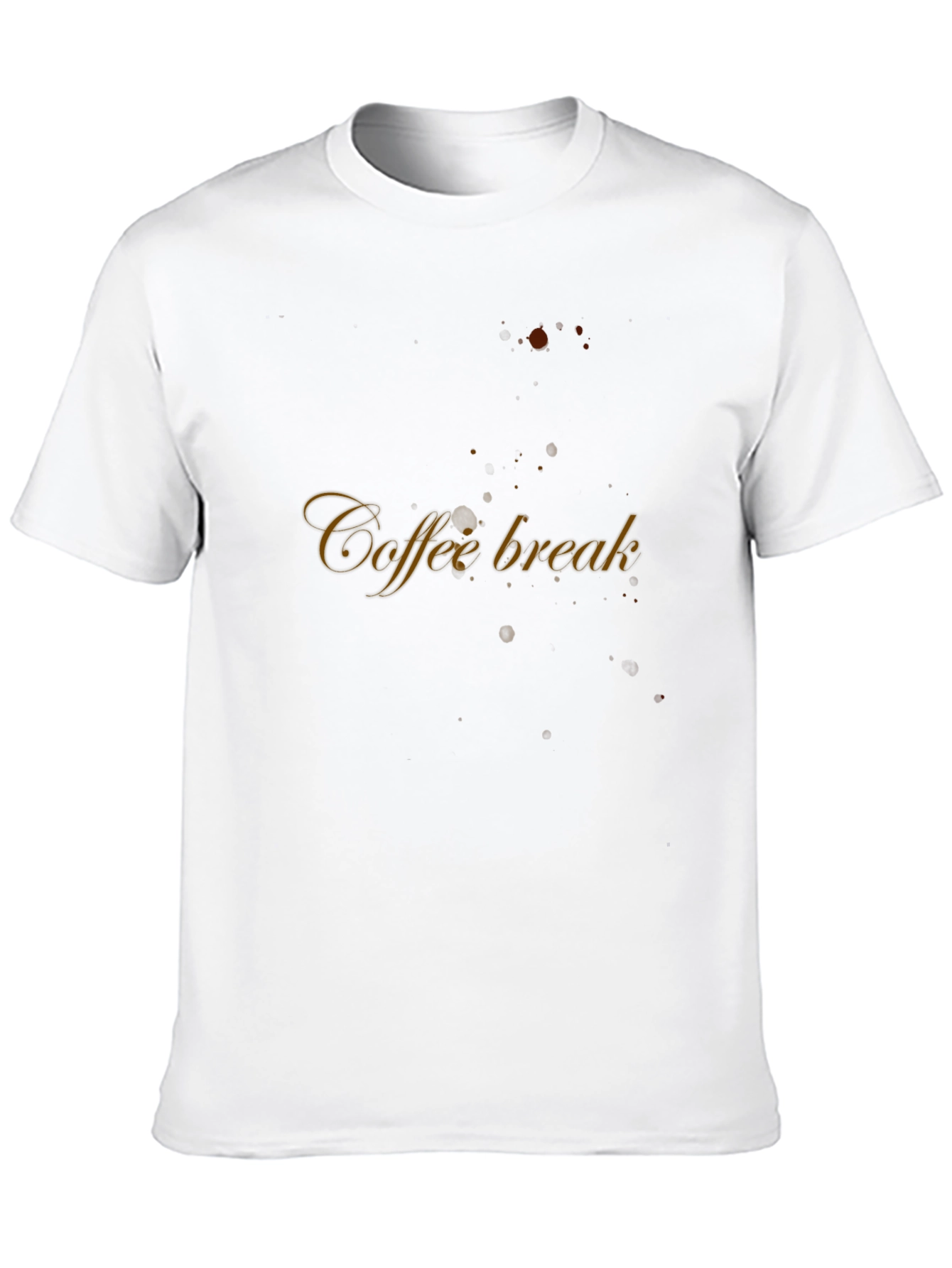 Coffee Break Black T-Shirt