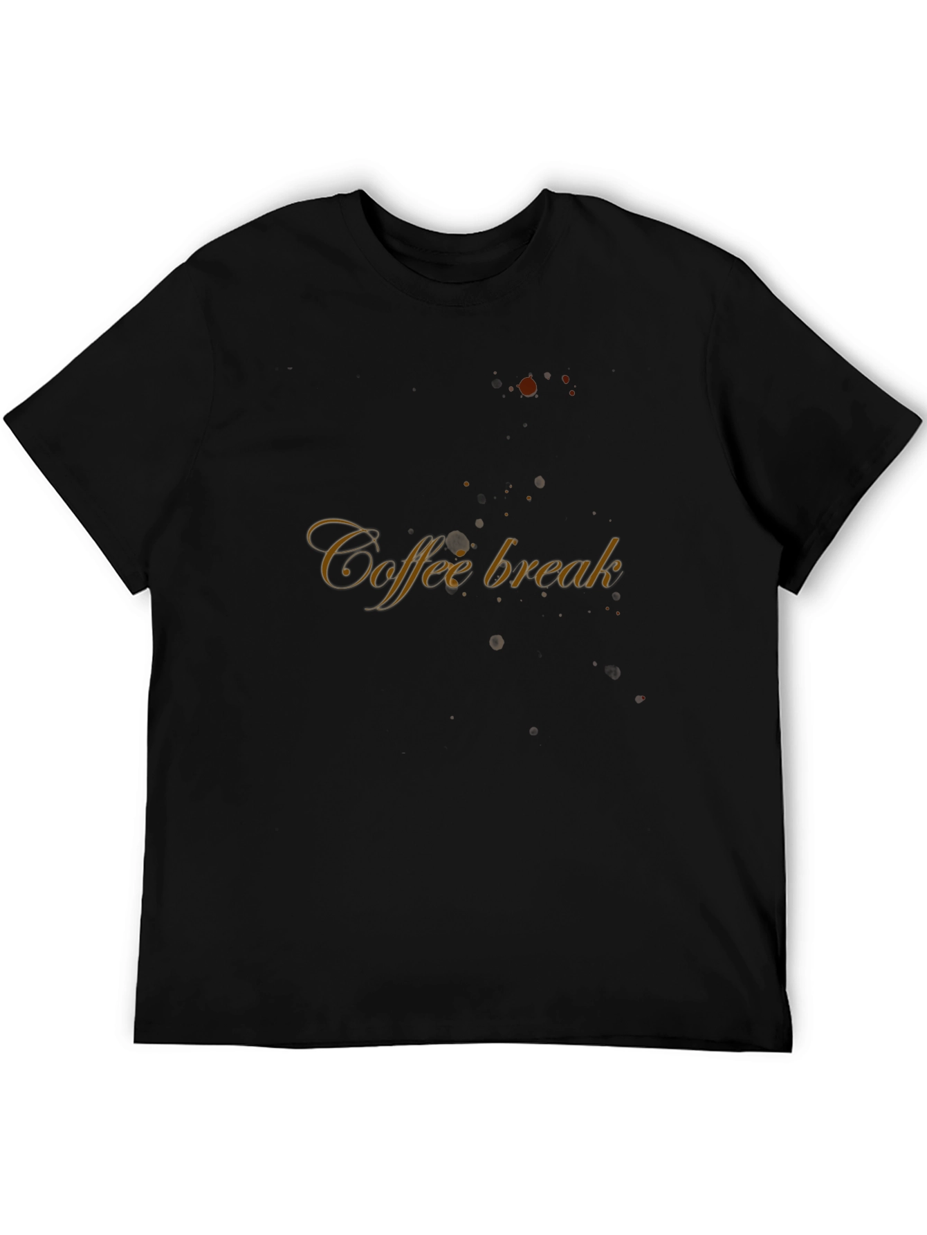 Coffee Break Black T-Shirt