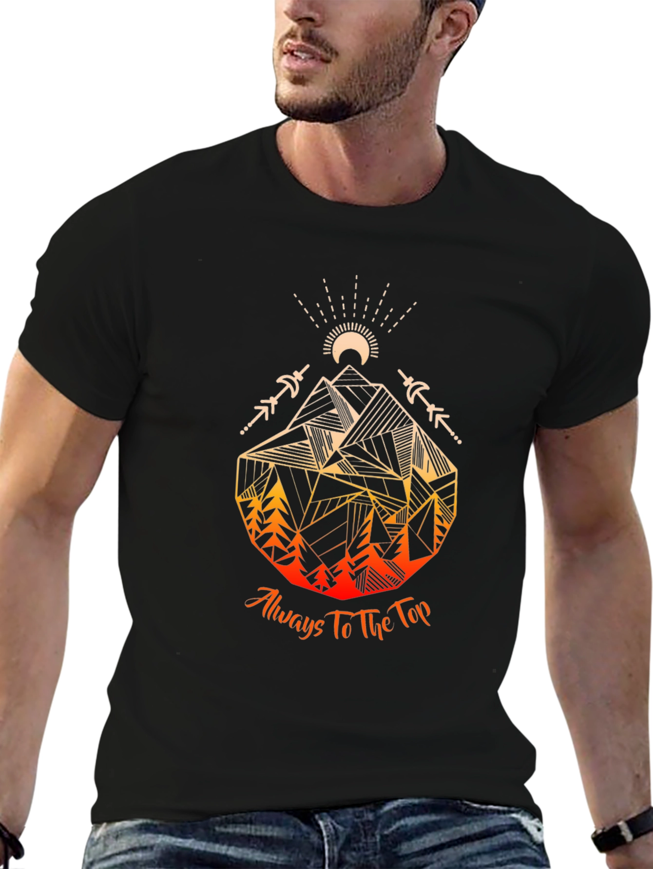 Mountain Adventure Graphic Tee - Always To The Top