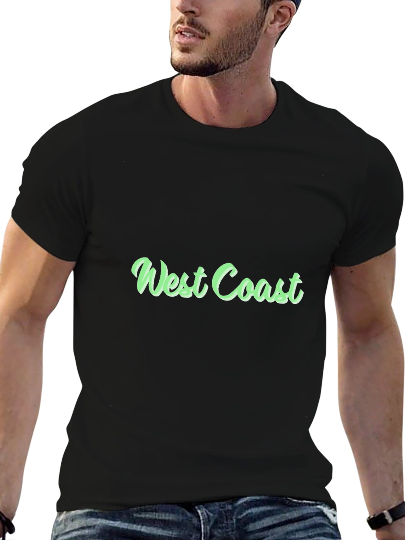 West Coast Graphic Tee - Stylish & Comfortable