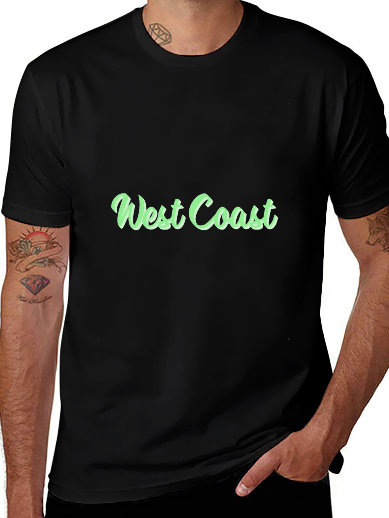 West Coast Graphic Tee - Stylish & Comfortable