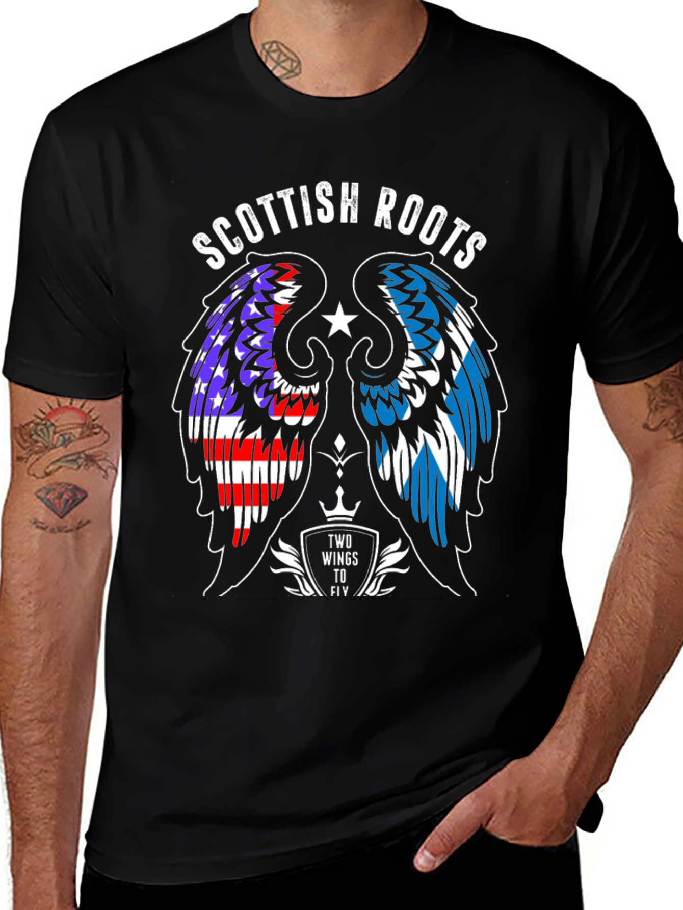 Scottish Roots Graphic T-Shirt