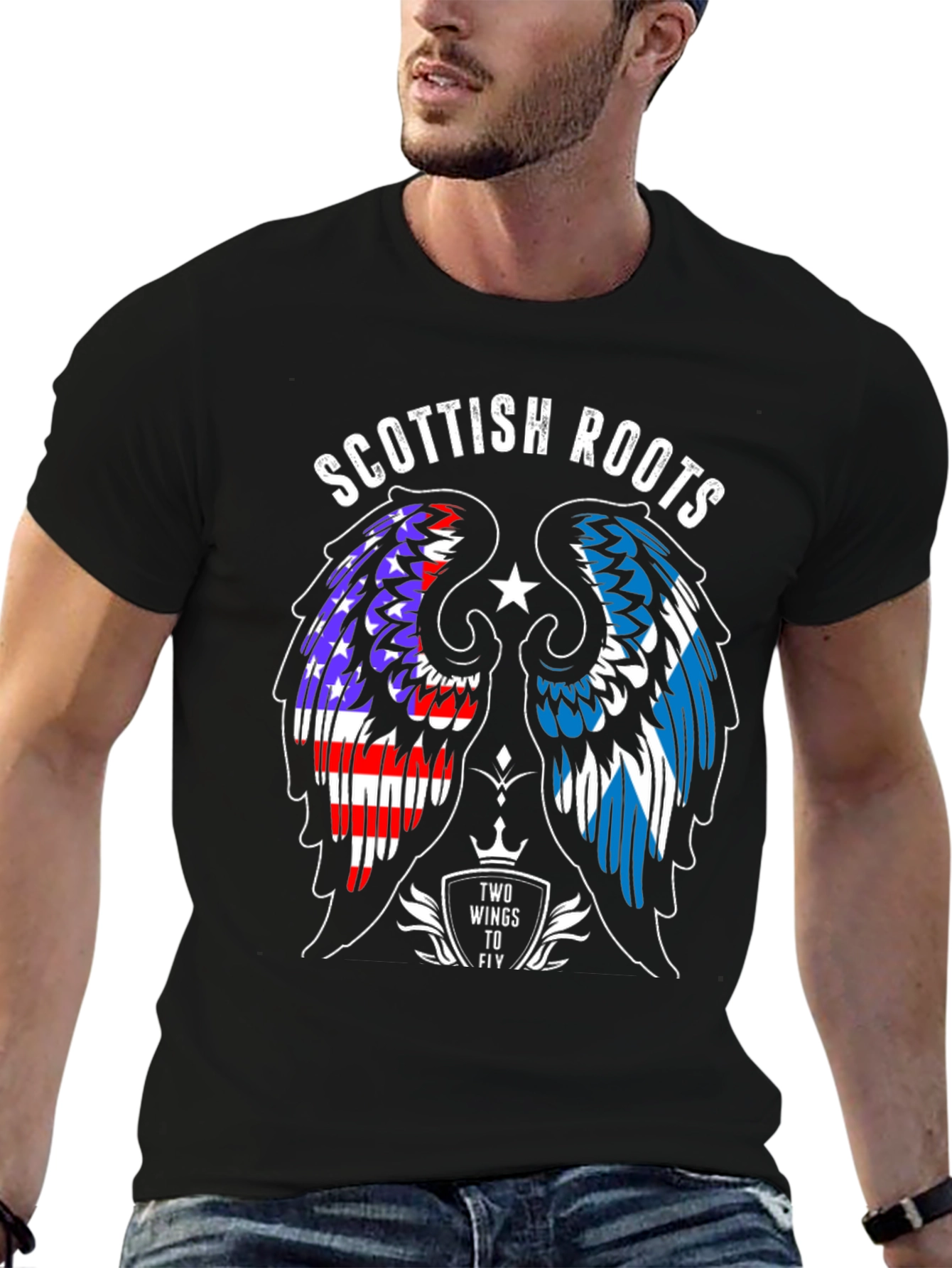 Scottish Roots Graphic T-Shirt