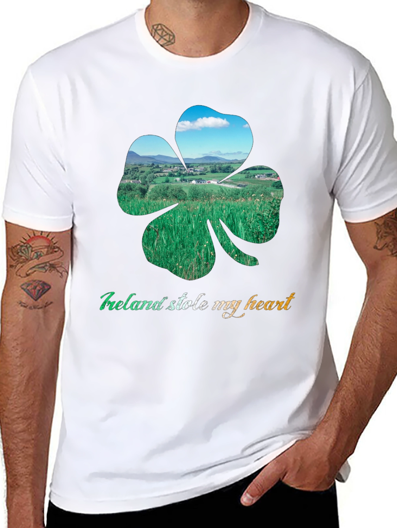 Ireland Shamrock T-Shirt - Stole My Heart