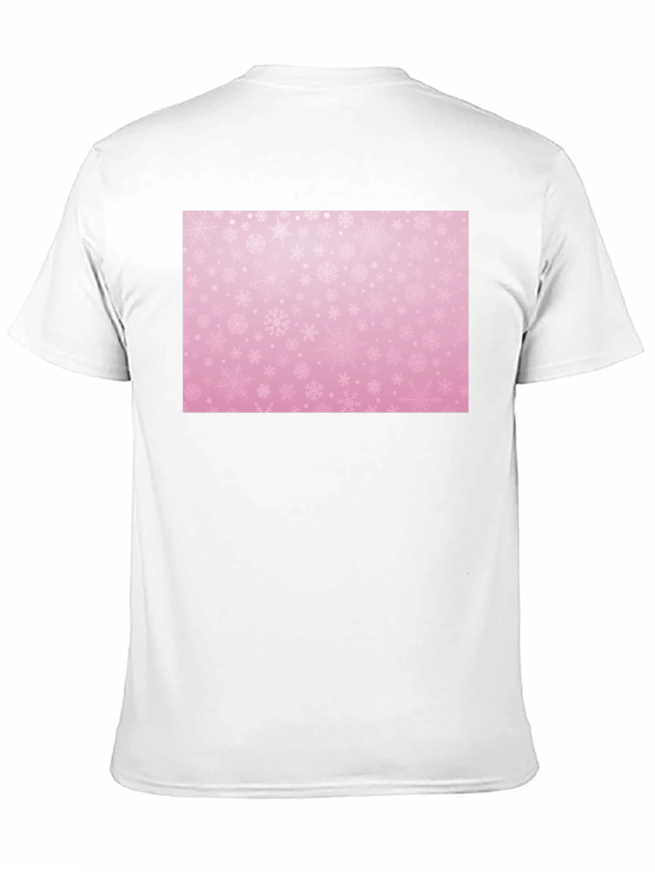 Snowflake Patterned T-Shirt