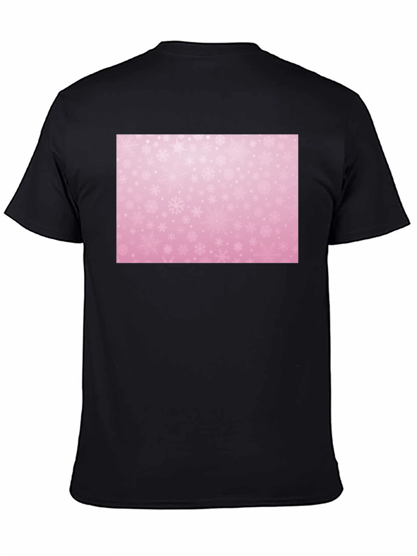 Snowflake Patterned T-Shirt