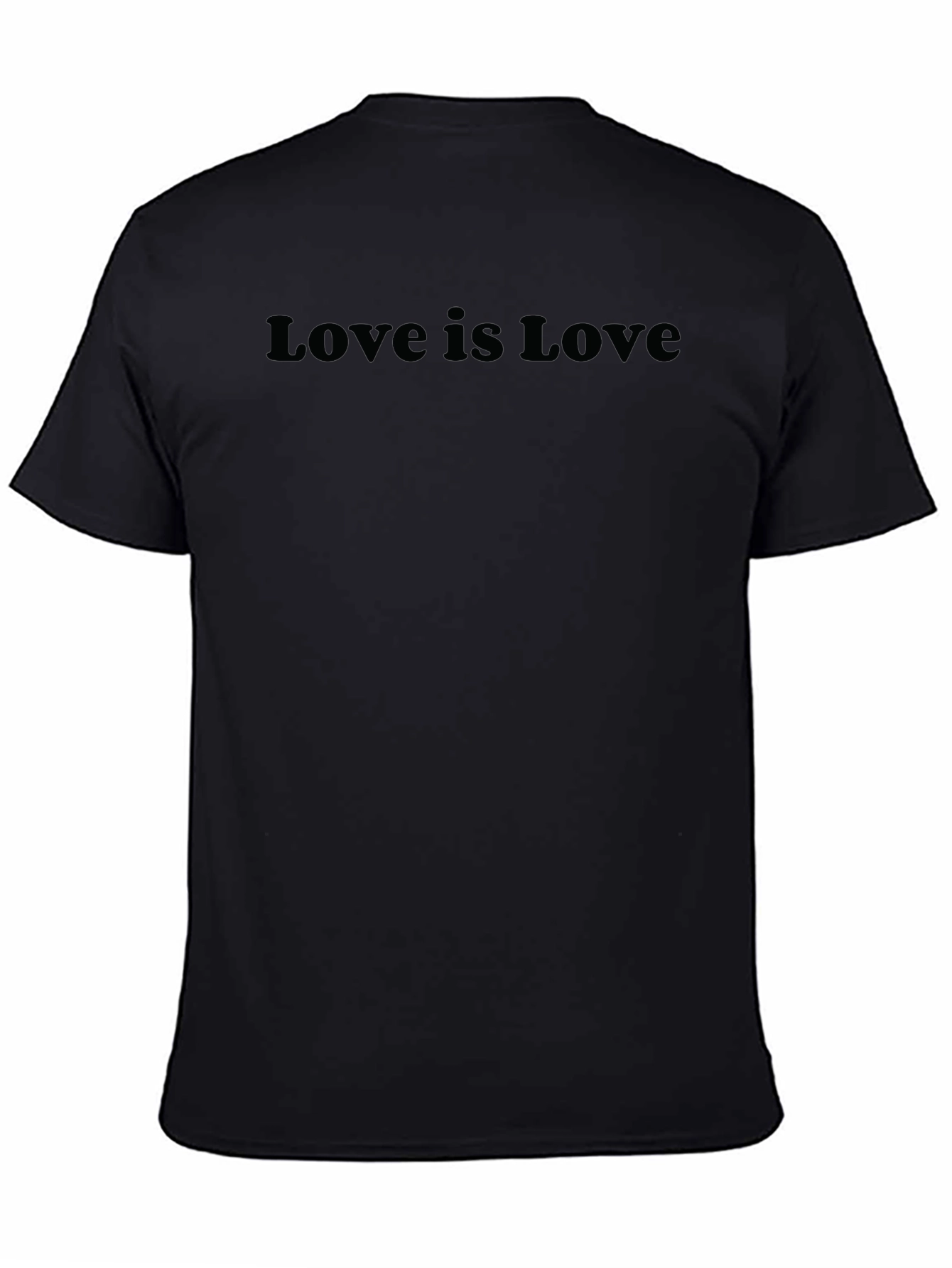 Love is Love Black Tee