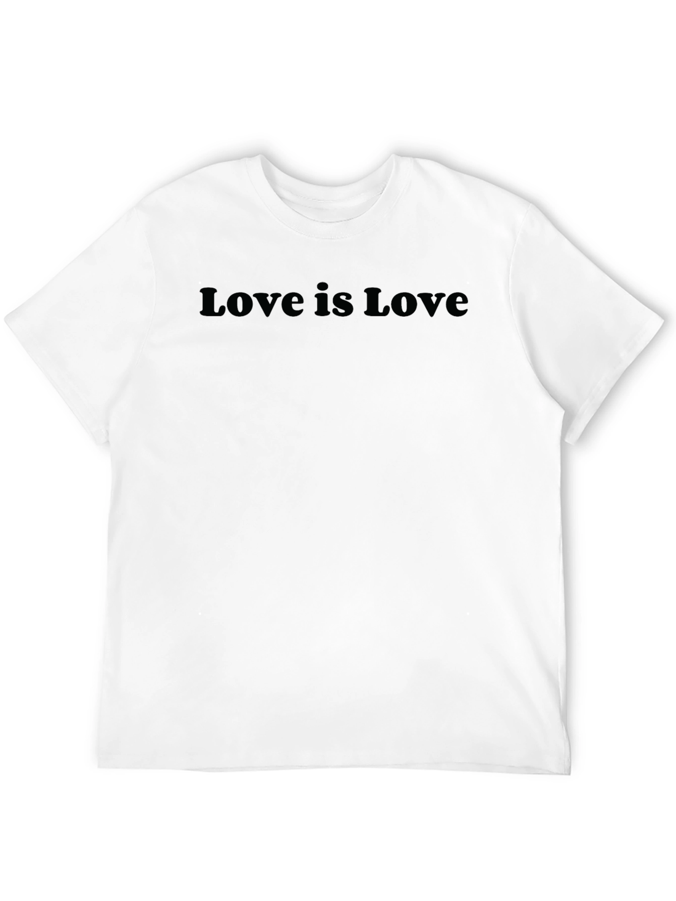 Love is Love Black Tee