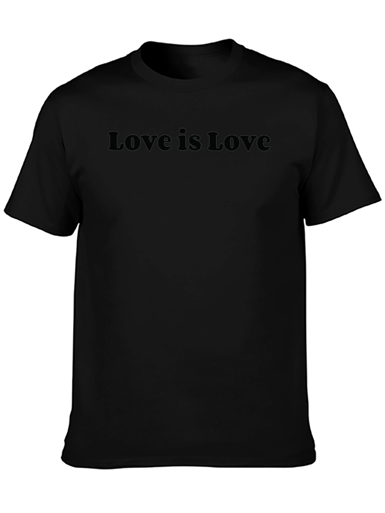Love is Love Black Tee