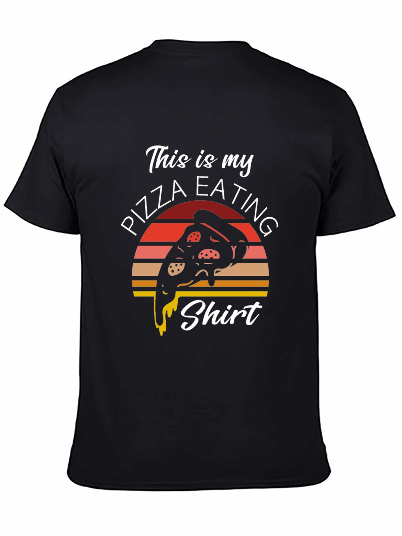 Pizza Eating Shirt - Funny Graphic Tee