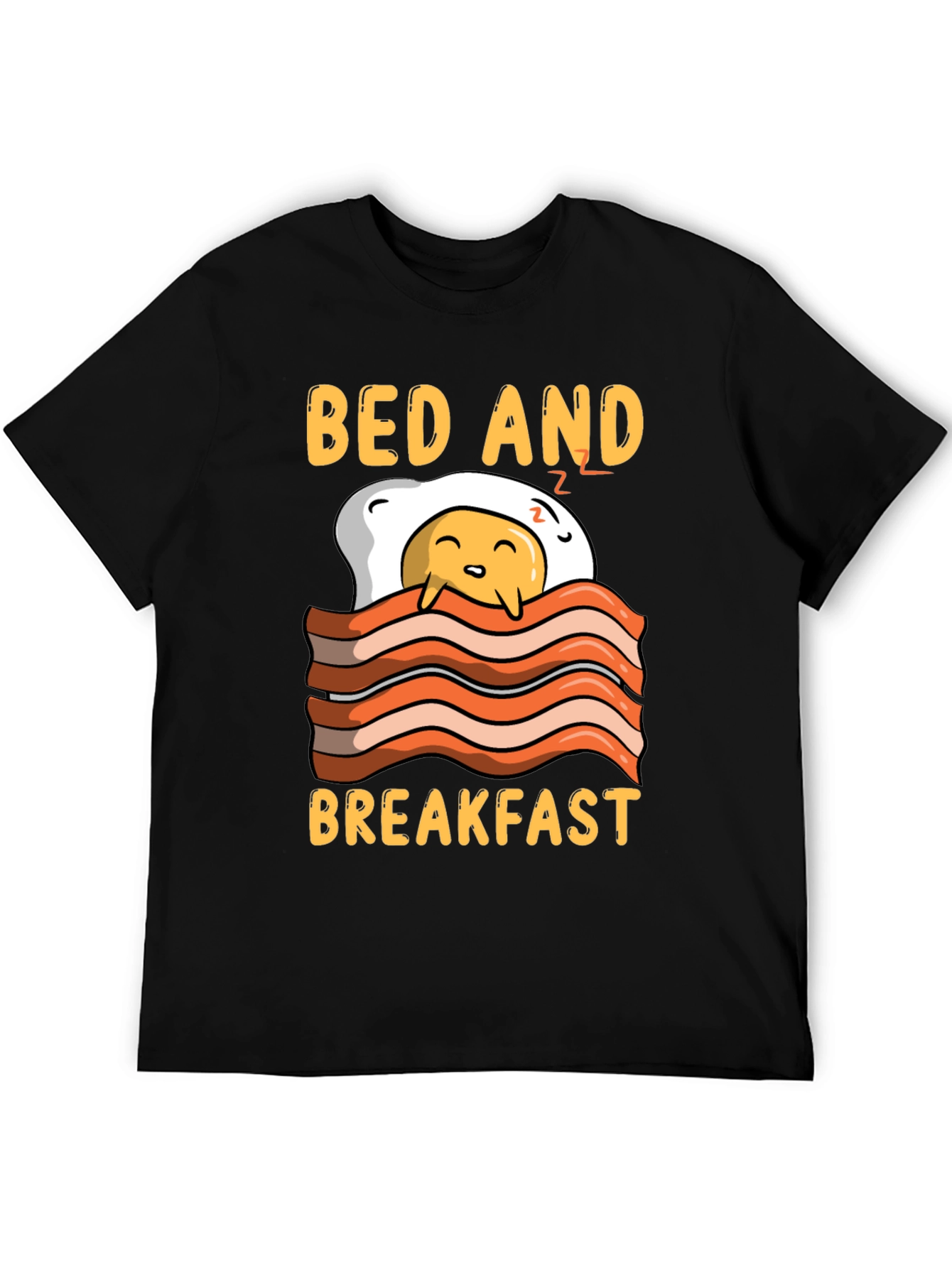 Bed and Breakfast Funny Graphic Tee