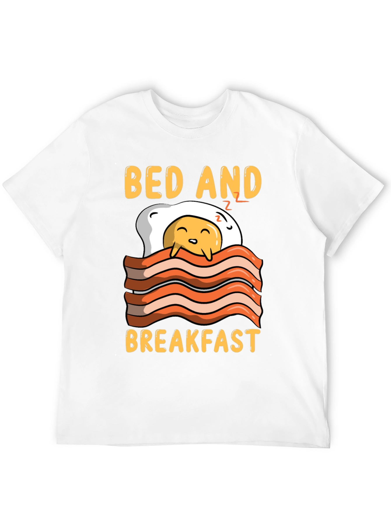 Bed and Breakfast Funny Graphic Tee