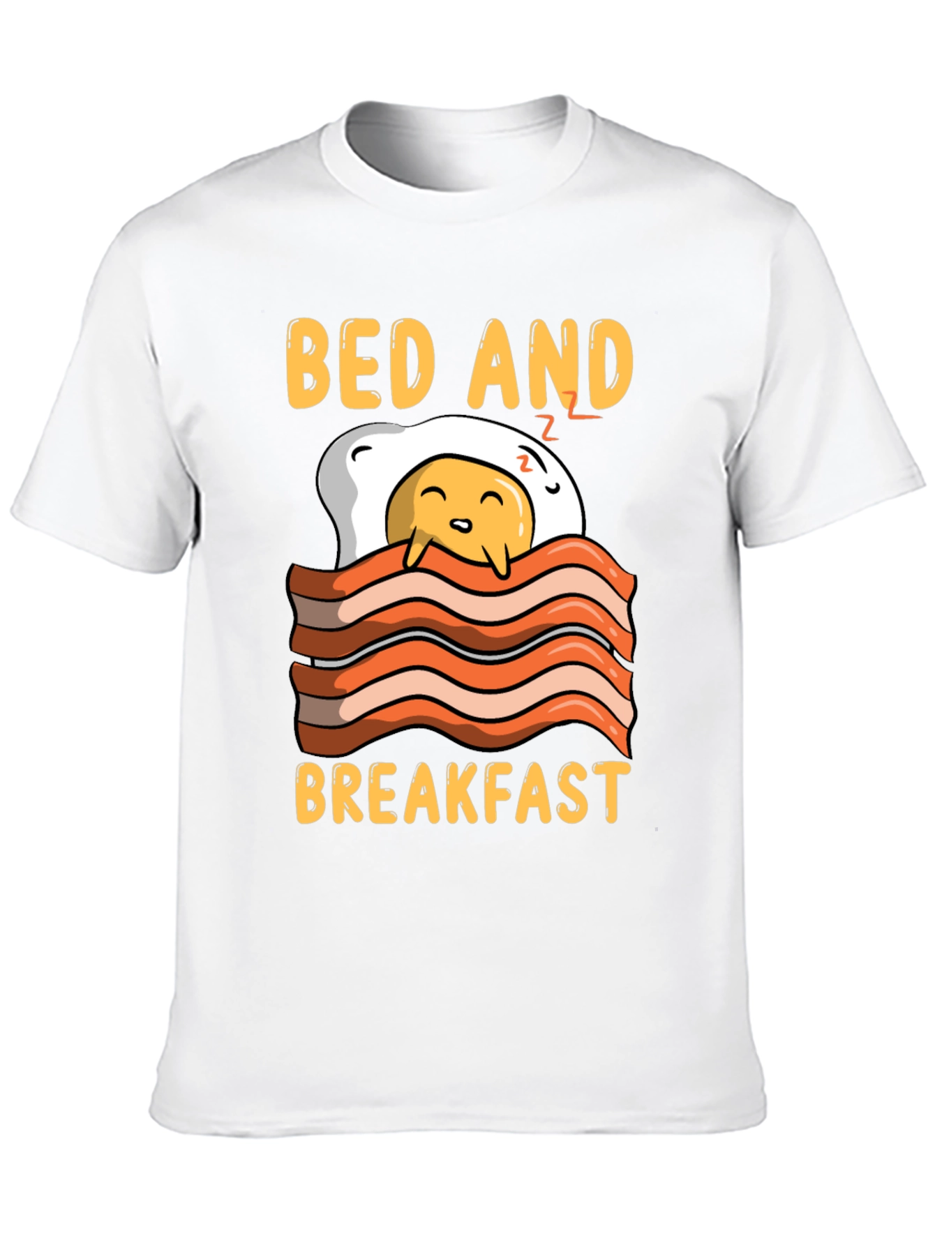 Bed and Breakfast Funny Graphic Tee