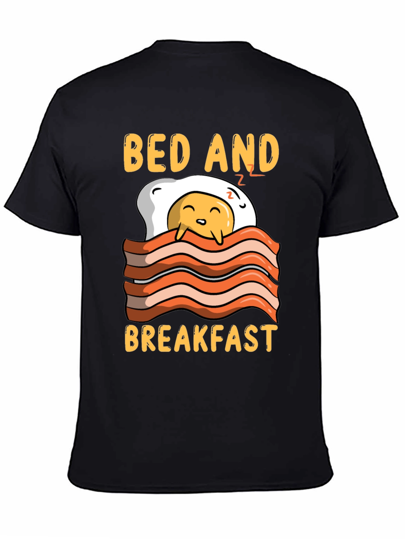 Bed and Breakfast Funny Graphic Tee