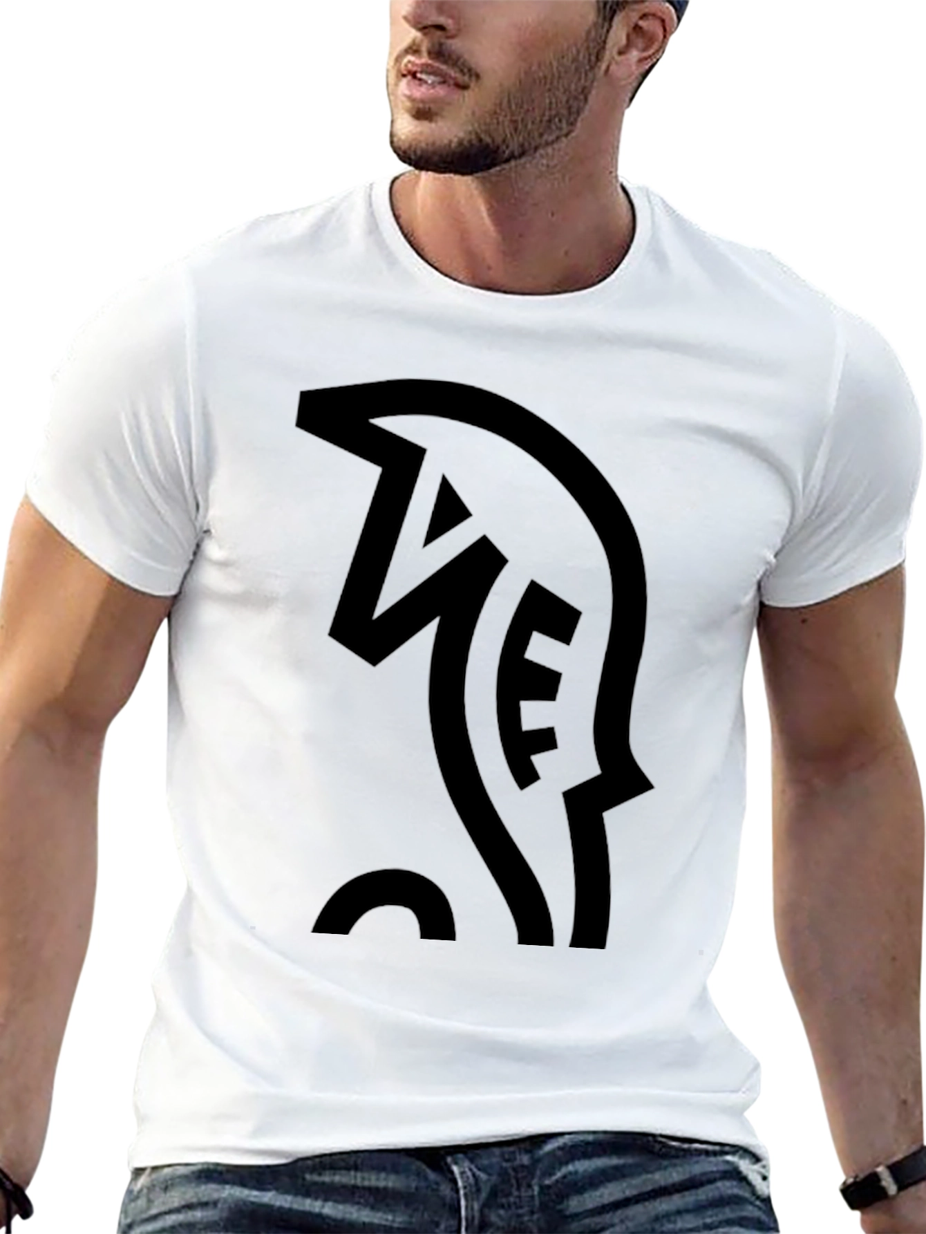 Minimalist Black Graphic Tee