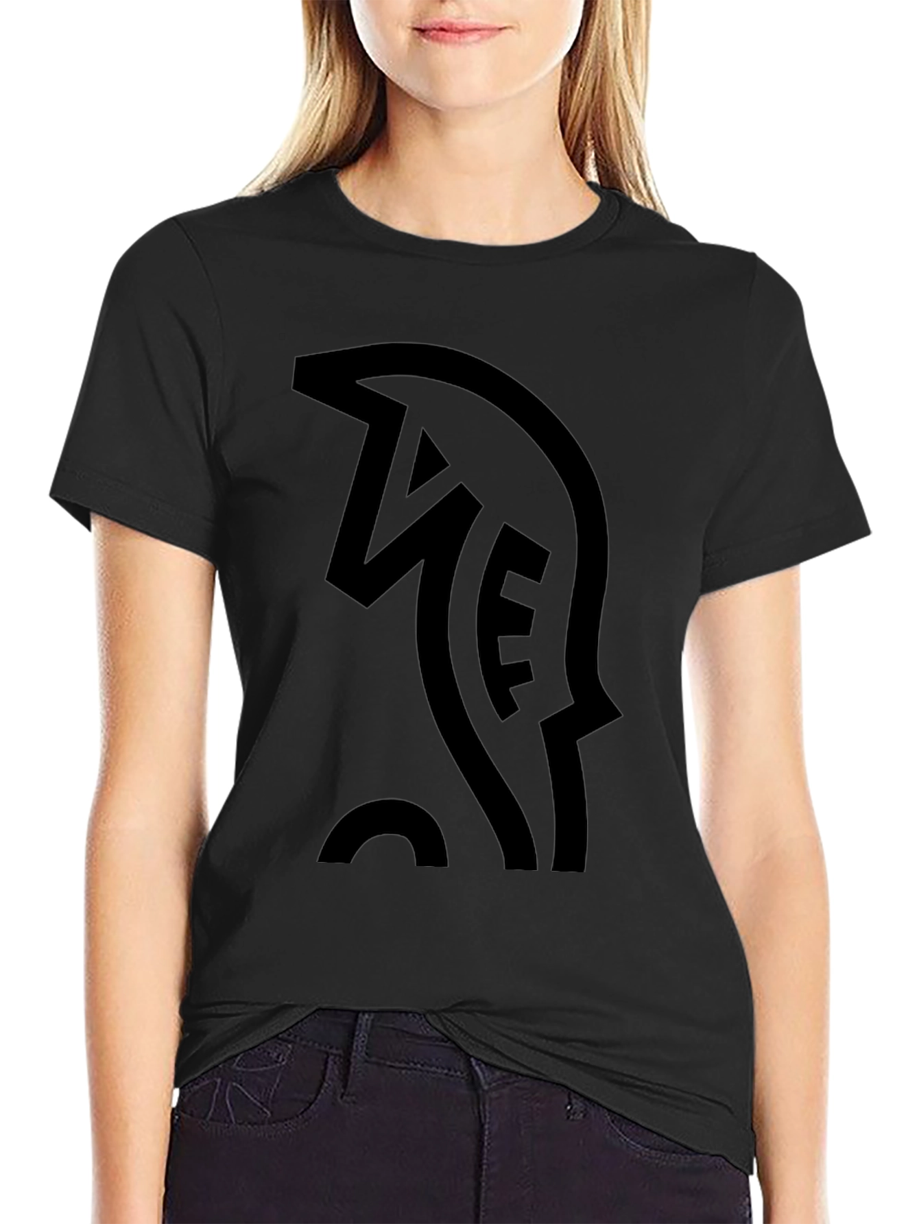 Minimalist Black Graphic Tee