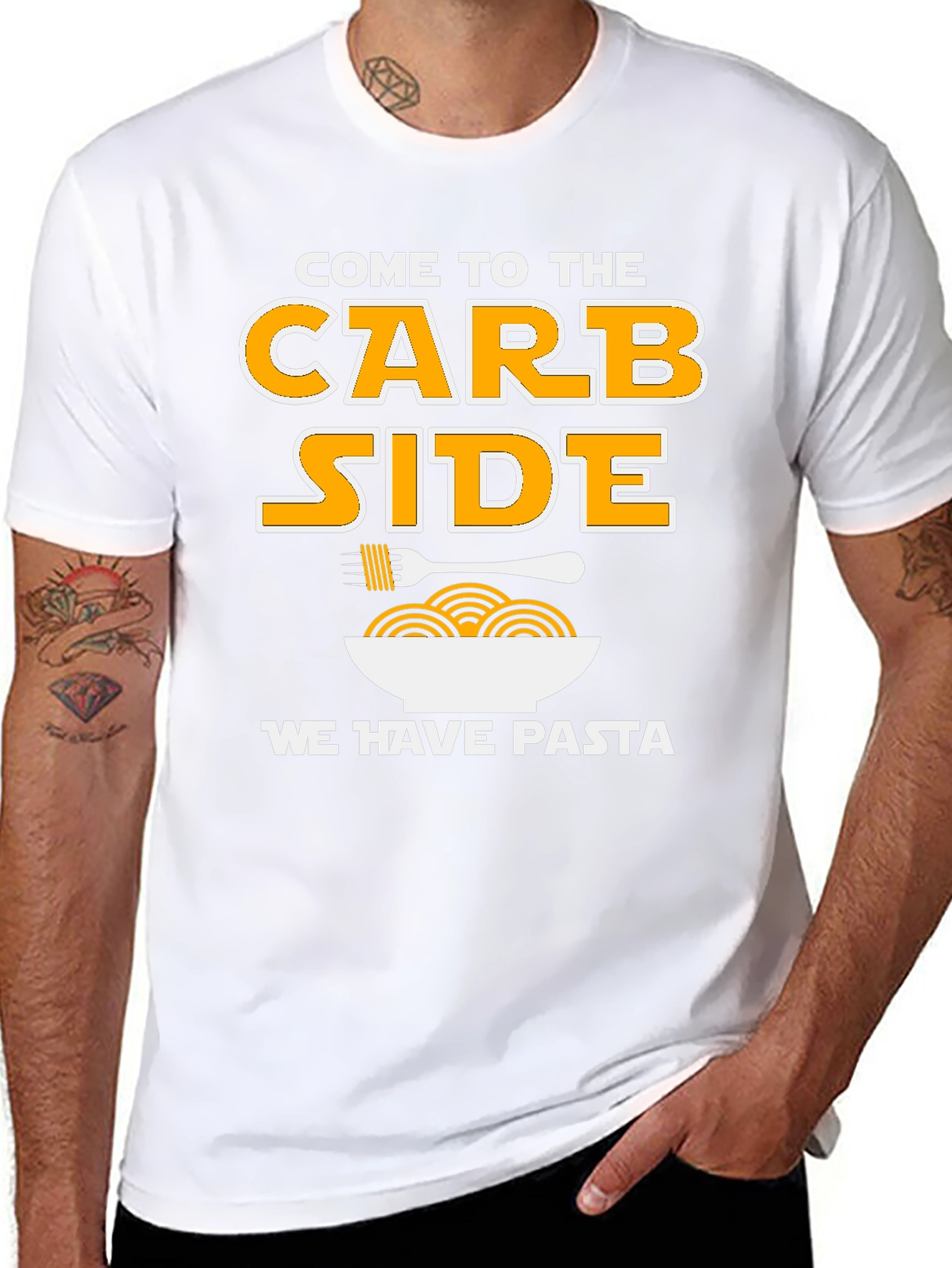 Come to the Carb Side Pasta T-Shirt