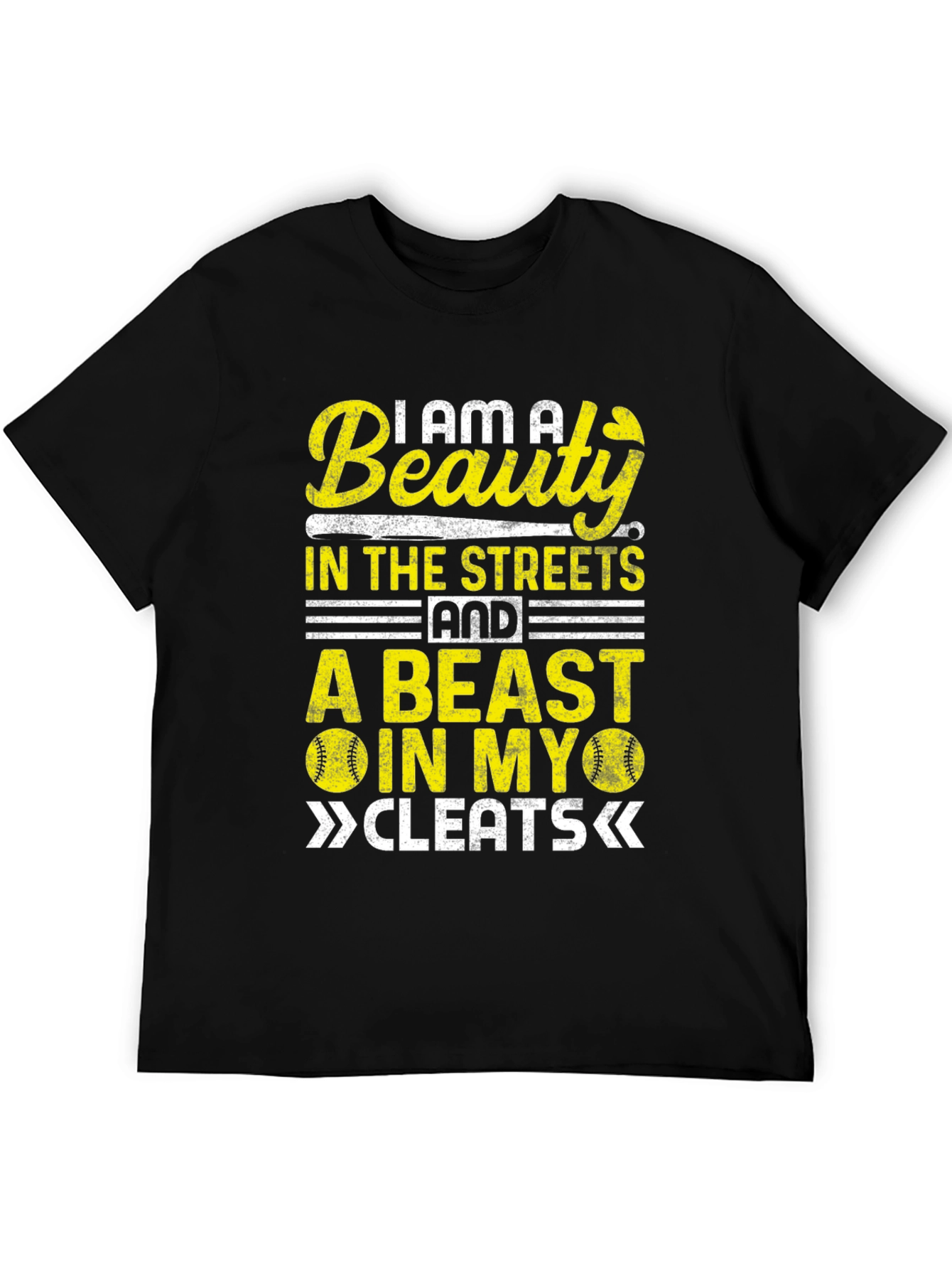 Beauty and Beast Baseball T-Shirt