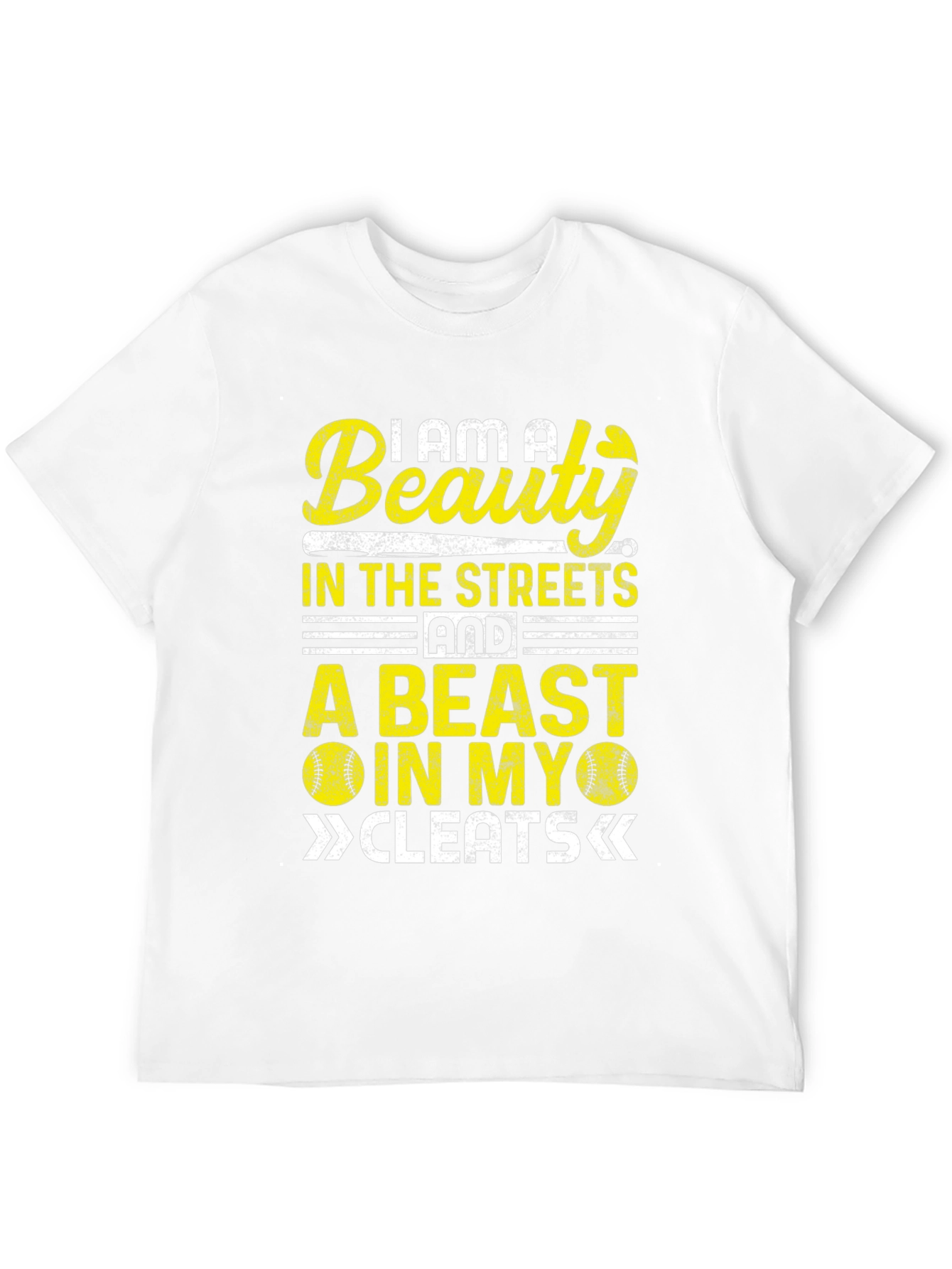 Beauty and Beast Baseball T-Shirt