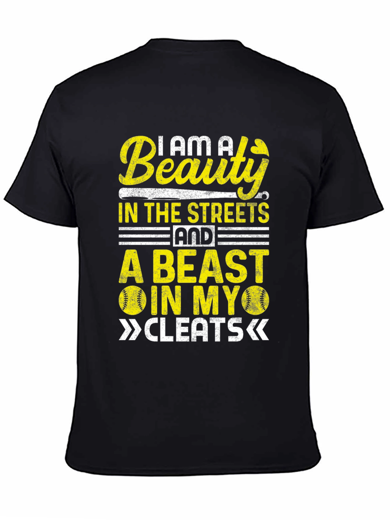 Beauty and Beast Baseball T-Shirt