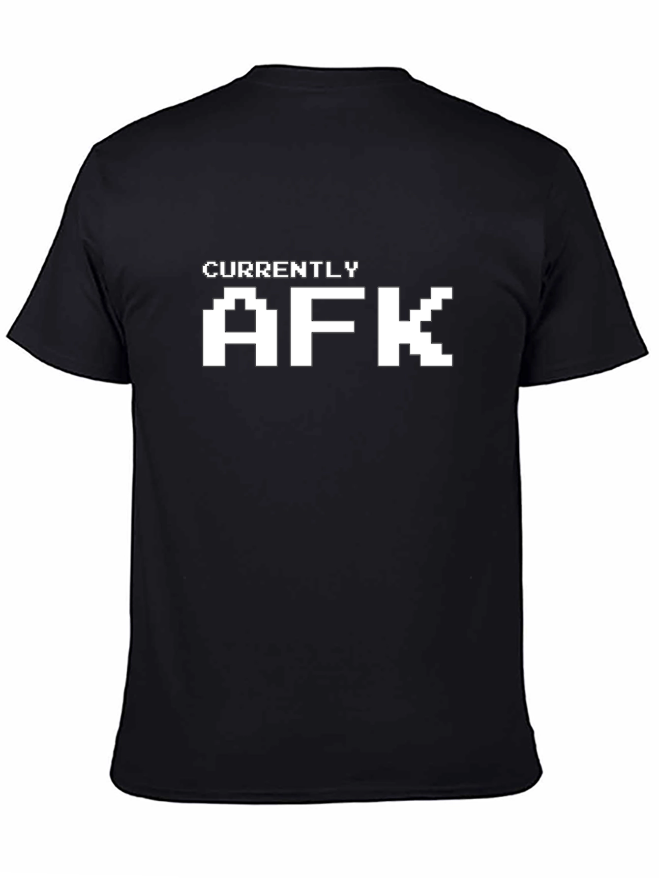 Currently AFK Black Pixel T-Shirt