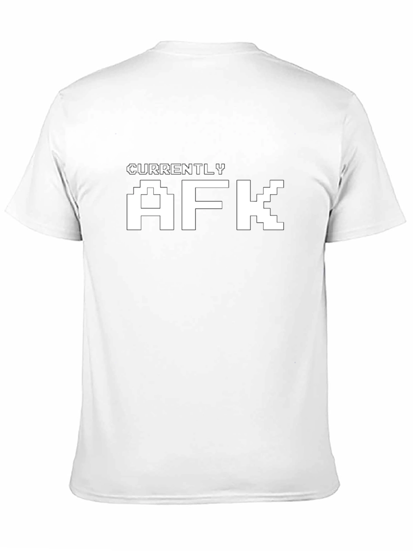 Currently AFK Black Pixel T-Shirt