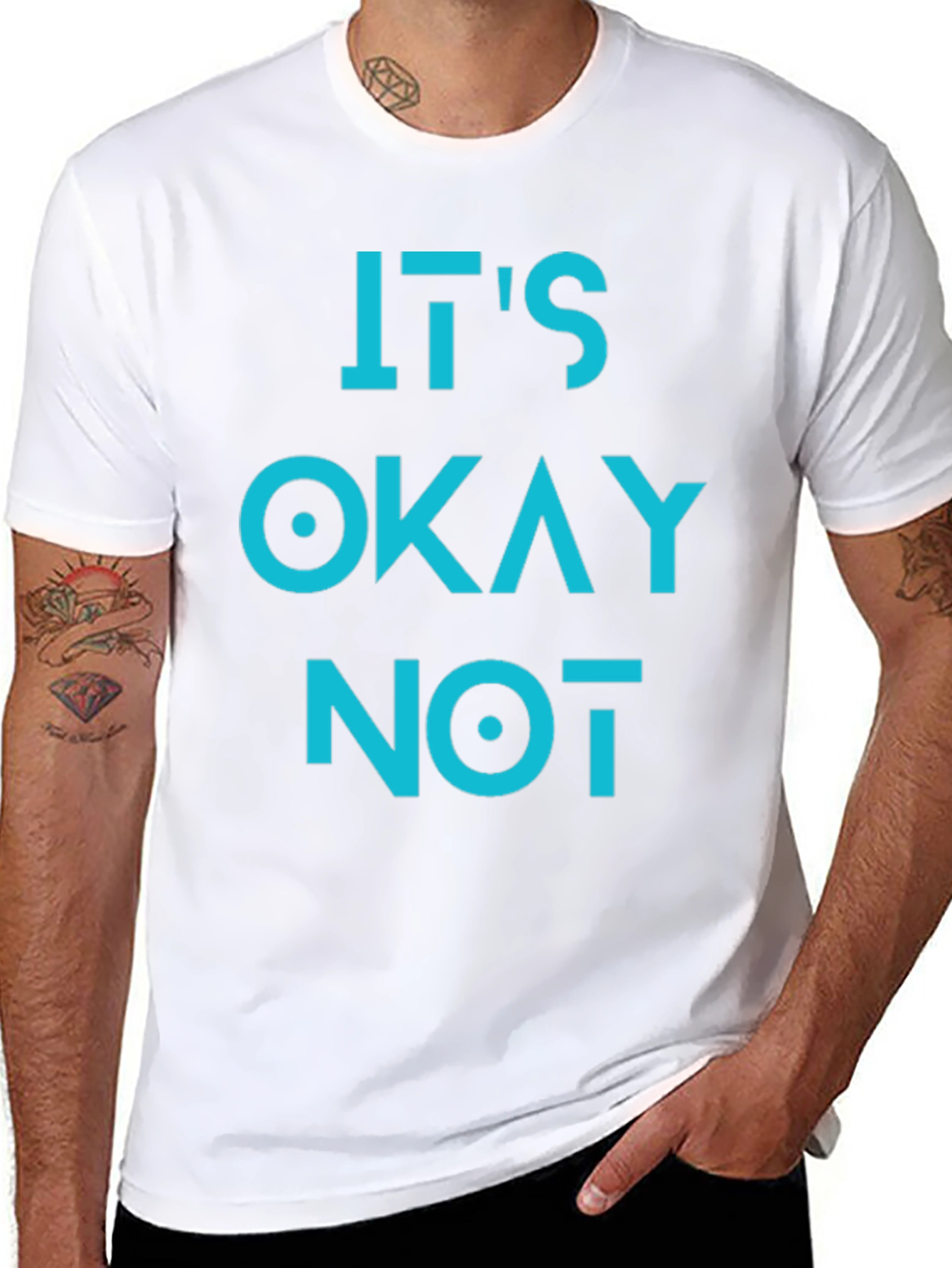 Its Okay Not To Be Okay Graphic Tee