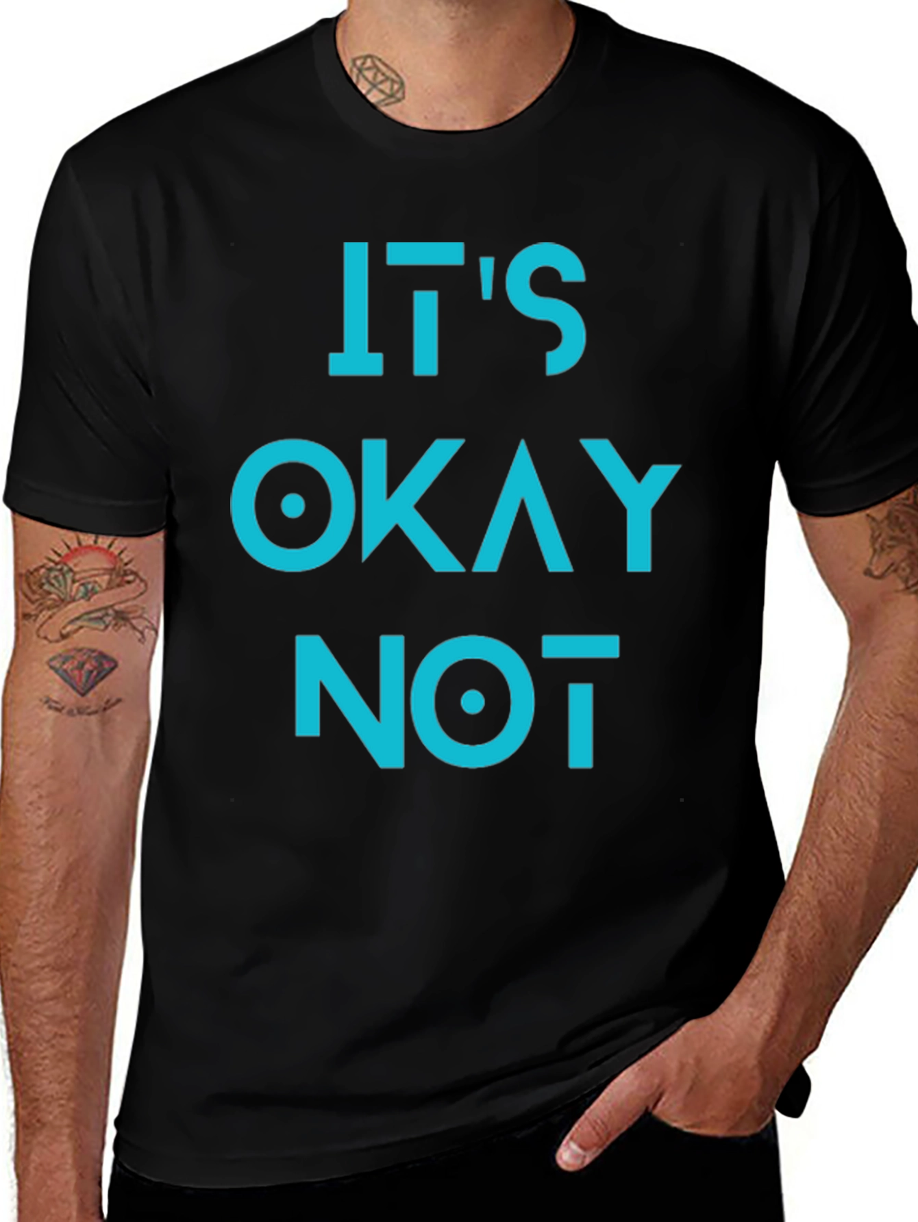 Its Okay Not To Be Okay Graphic Tee