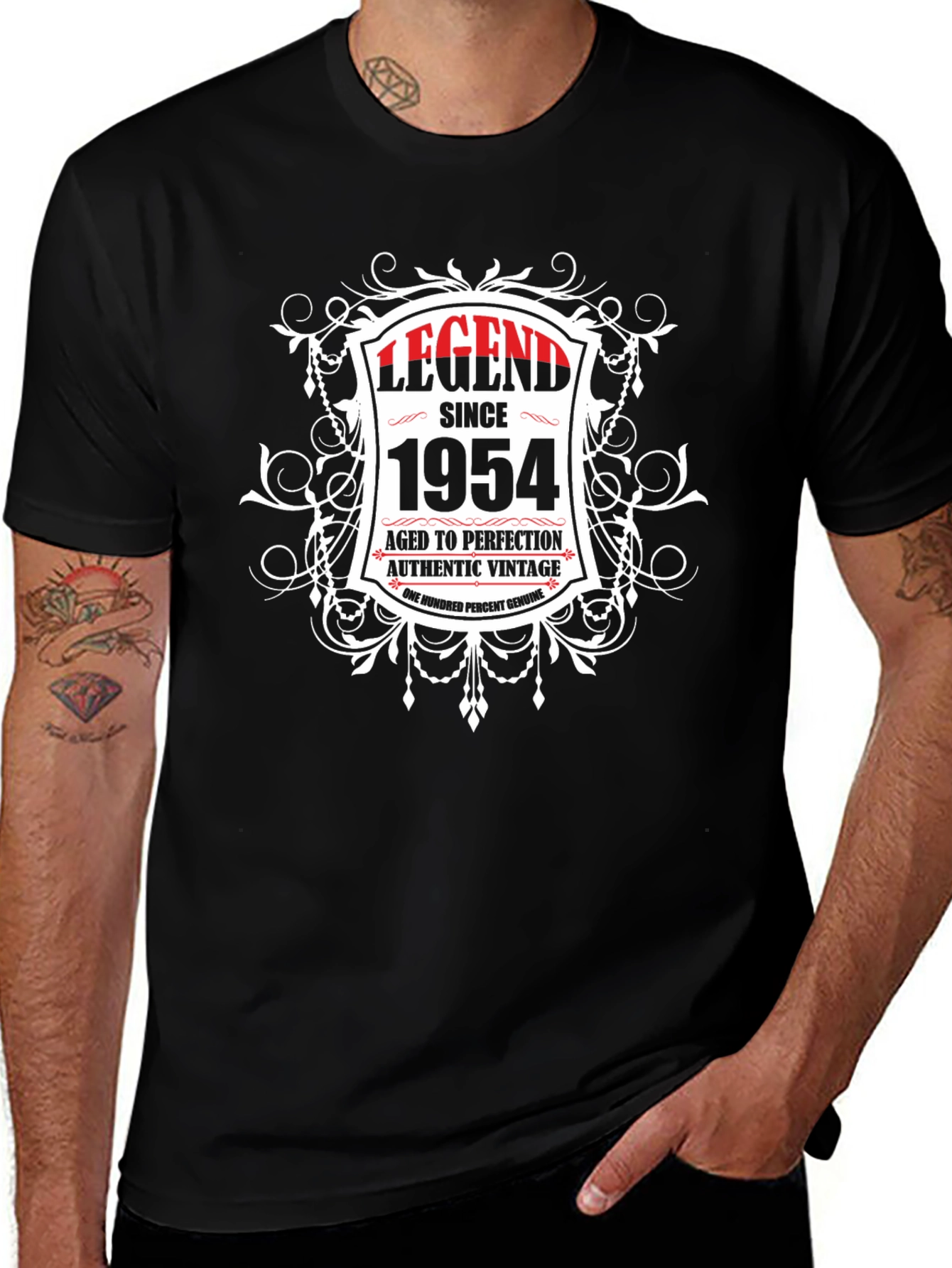 Legend Since 1954 Black T-Shirt