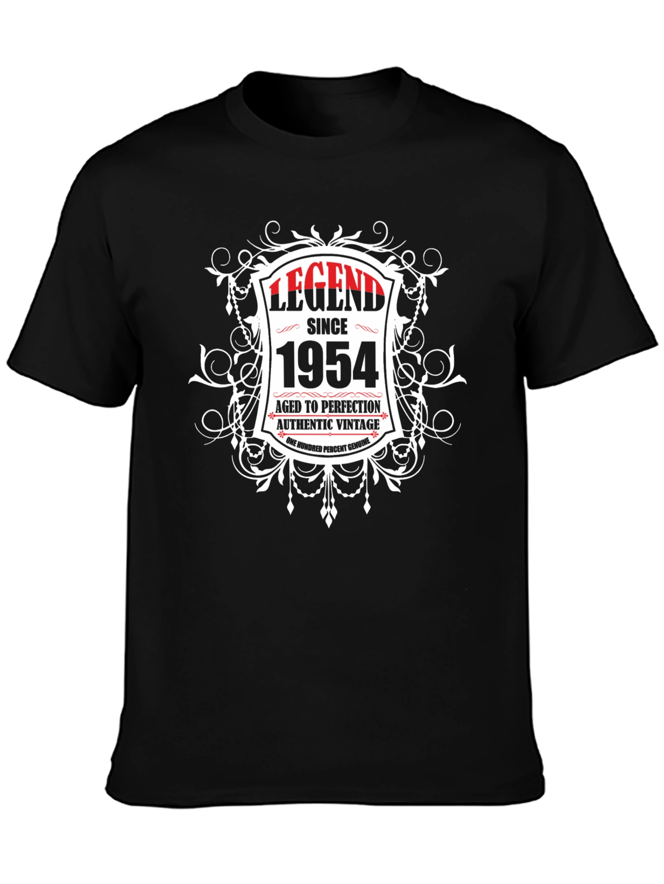 Legend Since 1954 Black T-Shirt