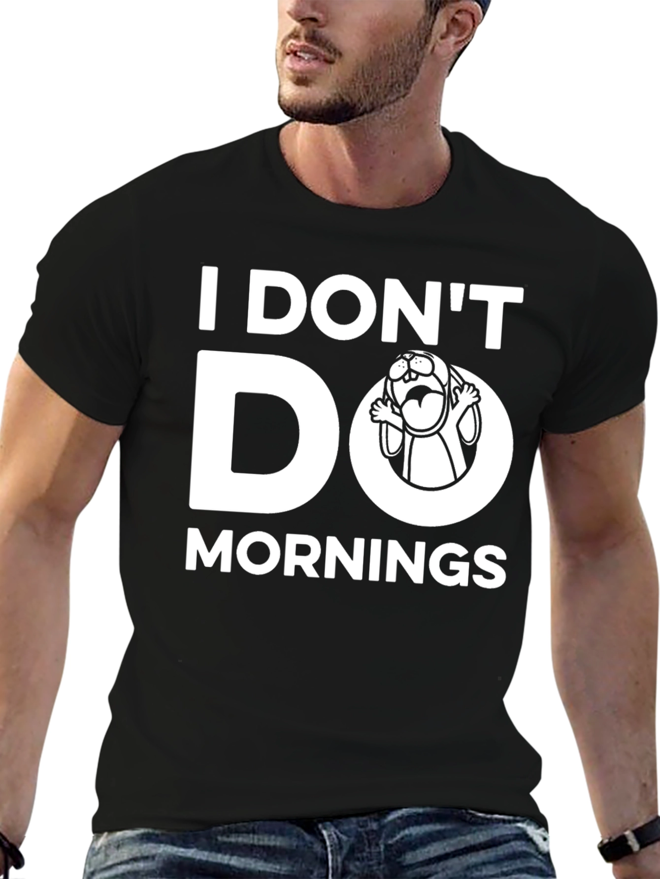 I Dont Do Mornings Graphic T-Shirt