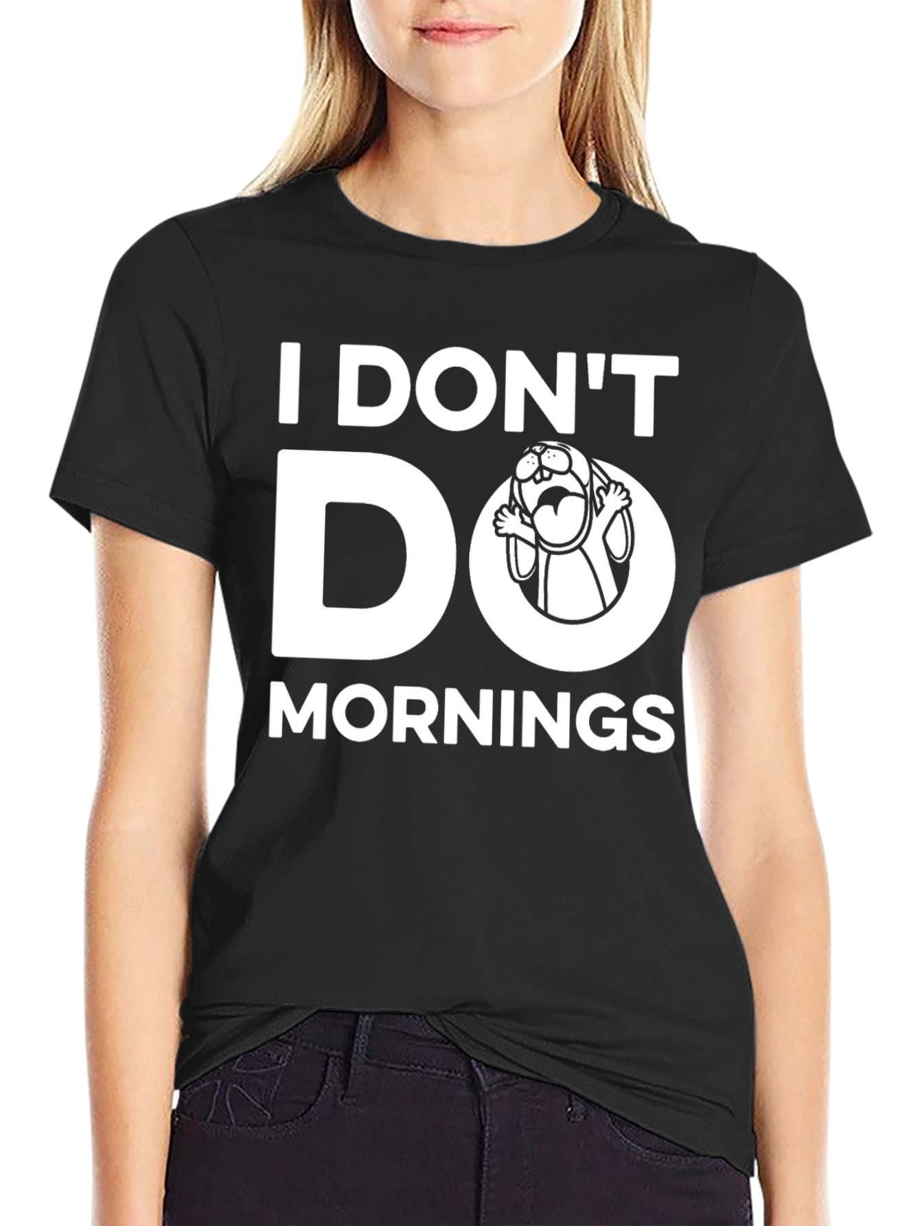 I Dont Do Mornings Graphic T-Shirt