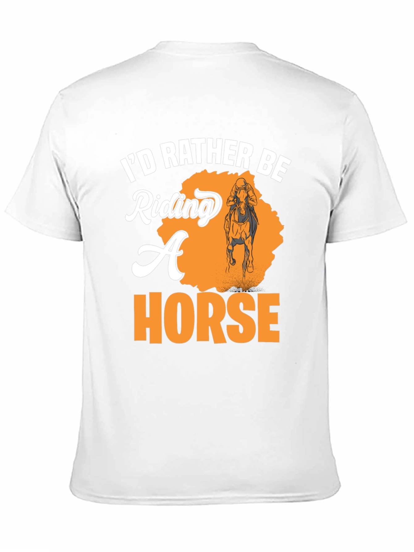 Id Rather Be Riding A Horse T-Shirt
