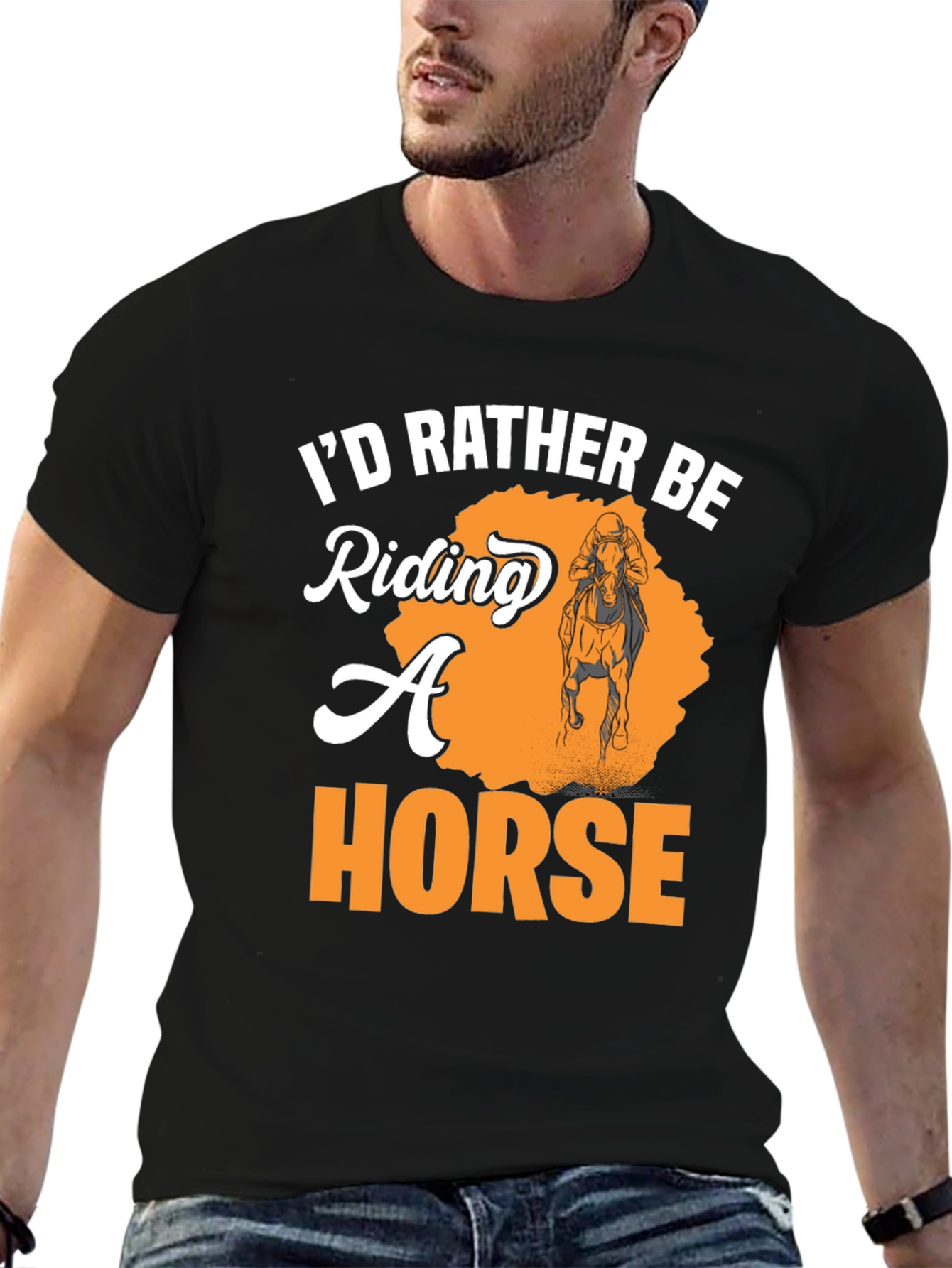 Id Rather Be Riding A Horse T-Shirt