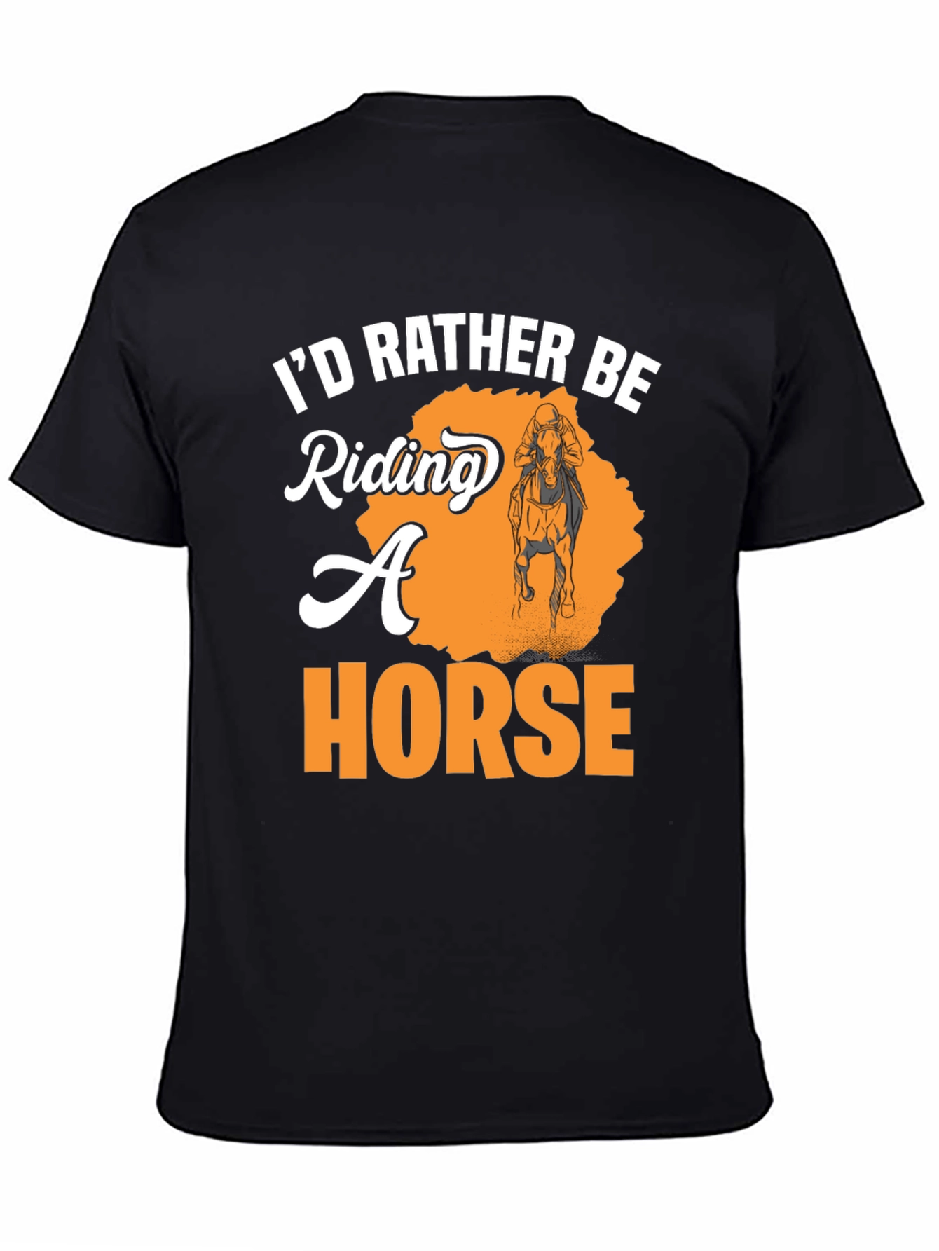 Id Rather Be Riding A Horse T-Shirt